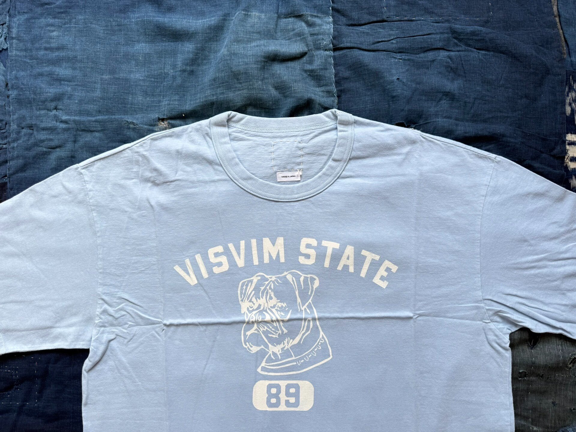 VISVIM 26SS JUMBO TEE DMGD — front