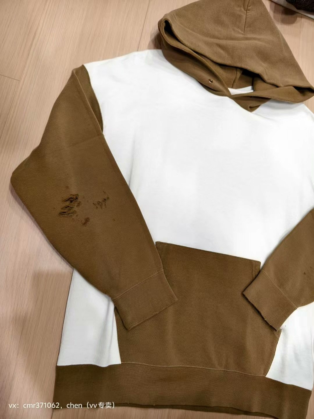 visvim 20ss Jumbo Crash Hoodie — front
