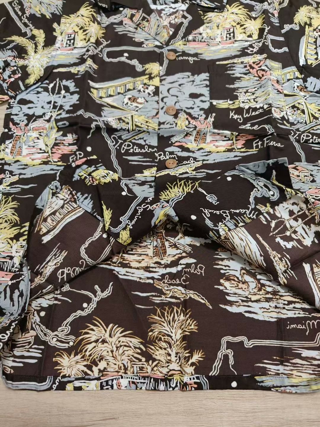 visvim 15ss Duke Sunshine S/S Shirt — label