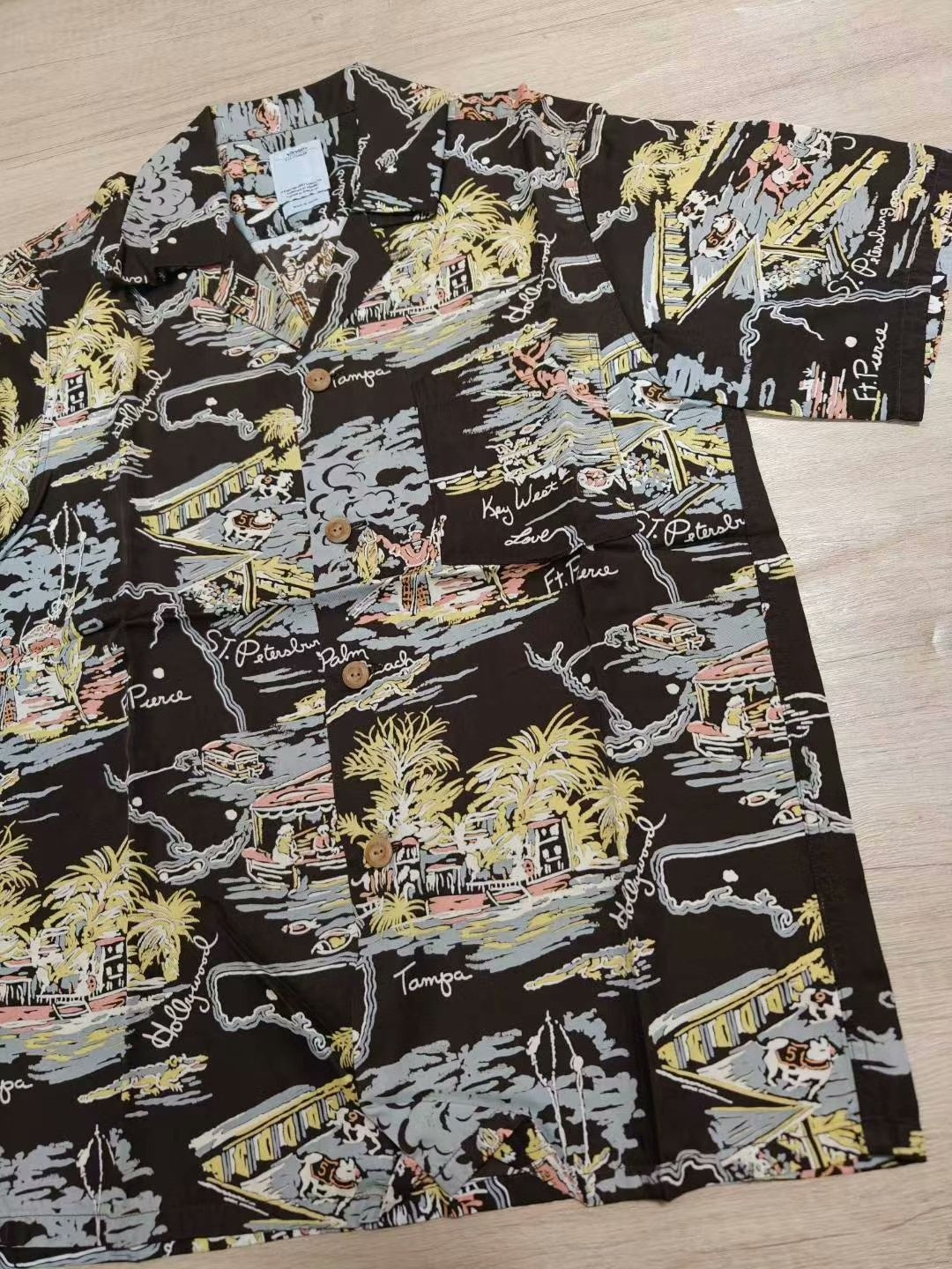 visvim 15ss Duke Sunshine S/S Shirt — back