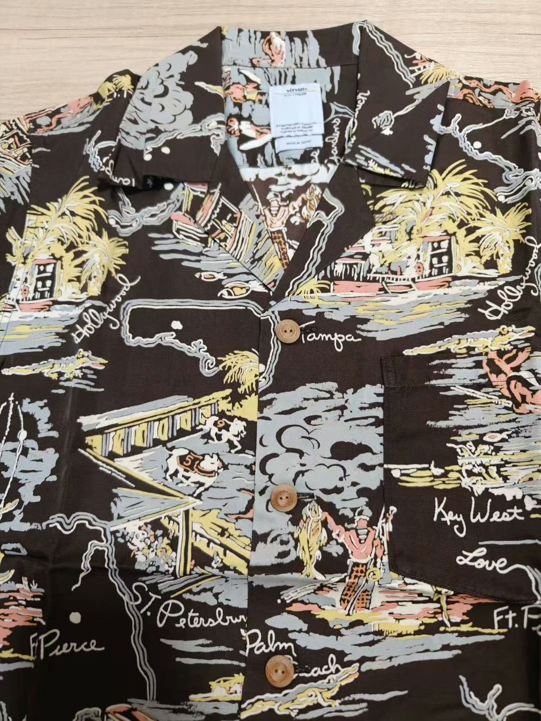 visvim 15ss Duke Sunshine S/S Shirt — front