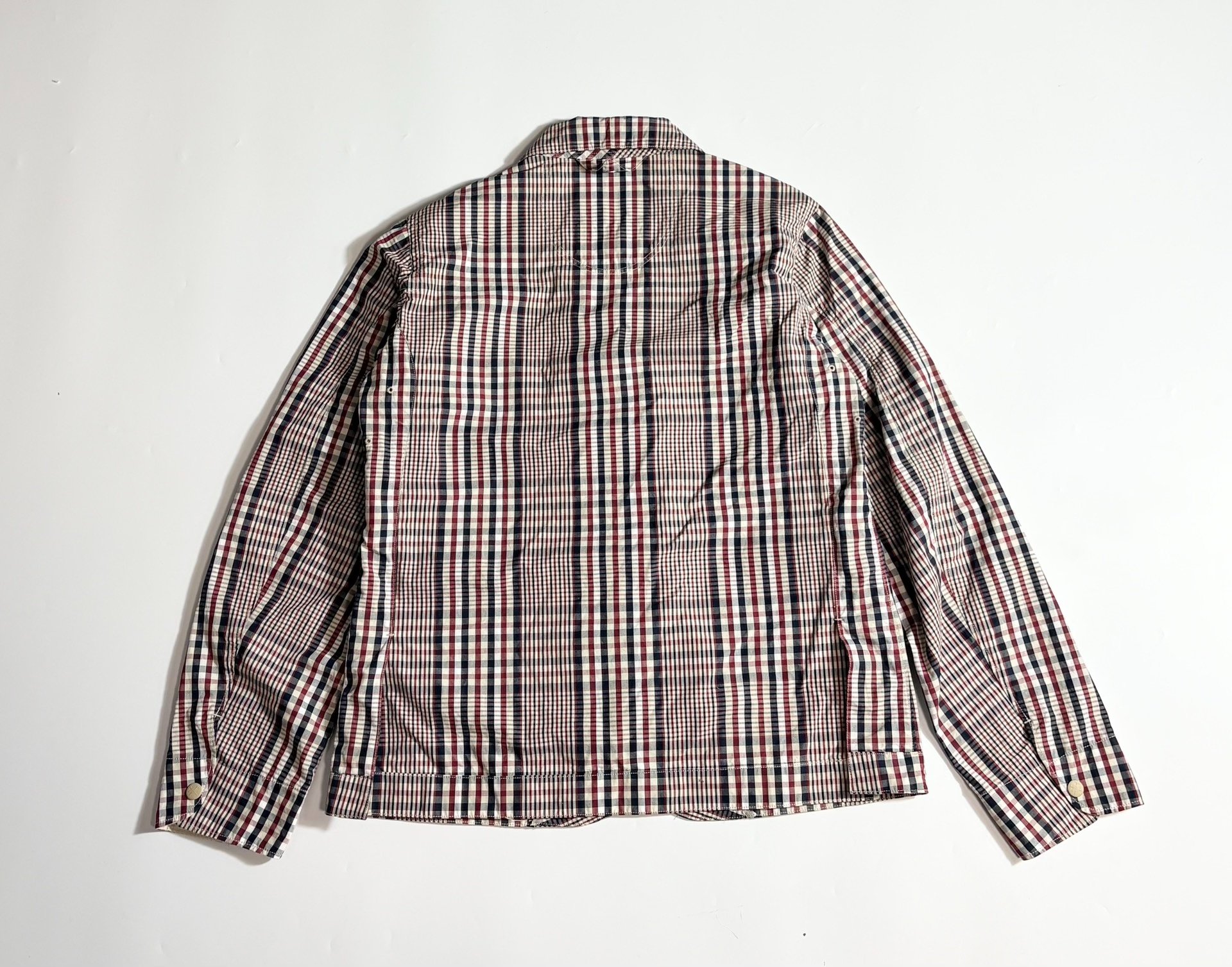 White Mountaineering Checkered Jacket — front