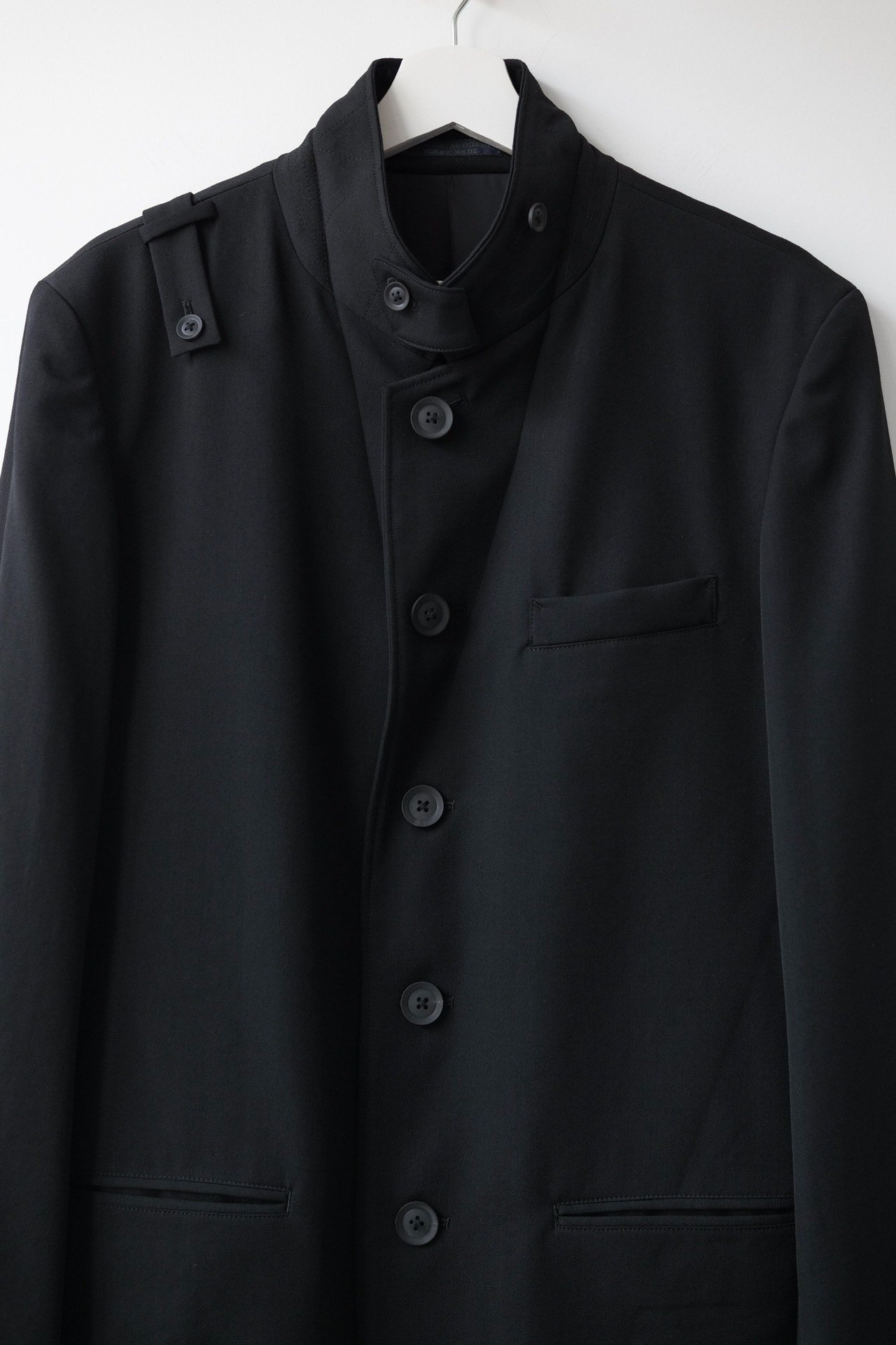 Yohji Yamamoto 26AW Military Jacket — detail