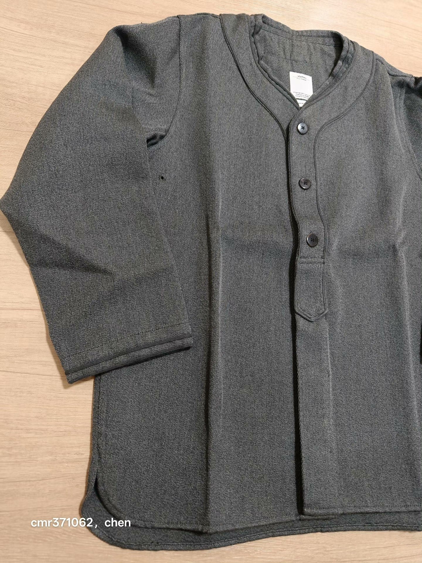visvim 17AW Dugout Long Sleeve Shirt — front
