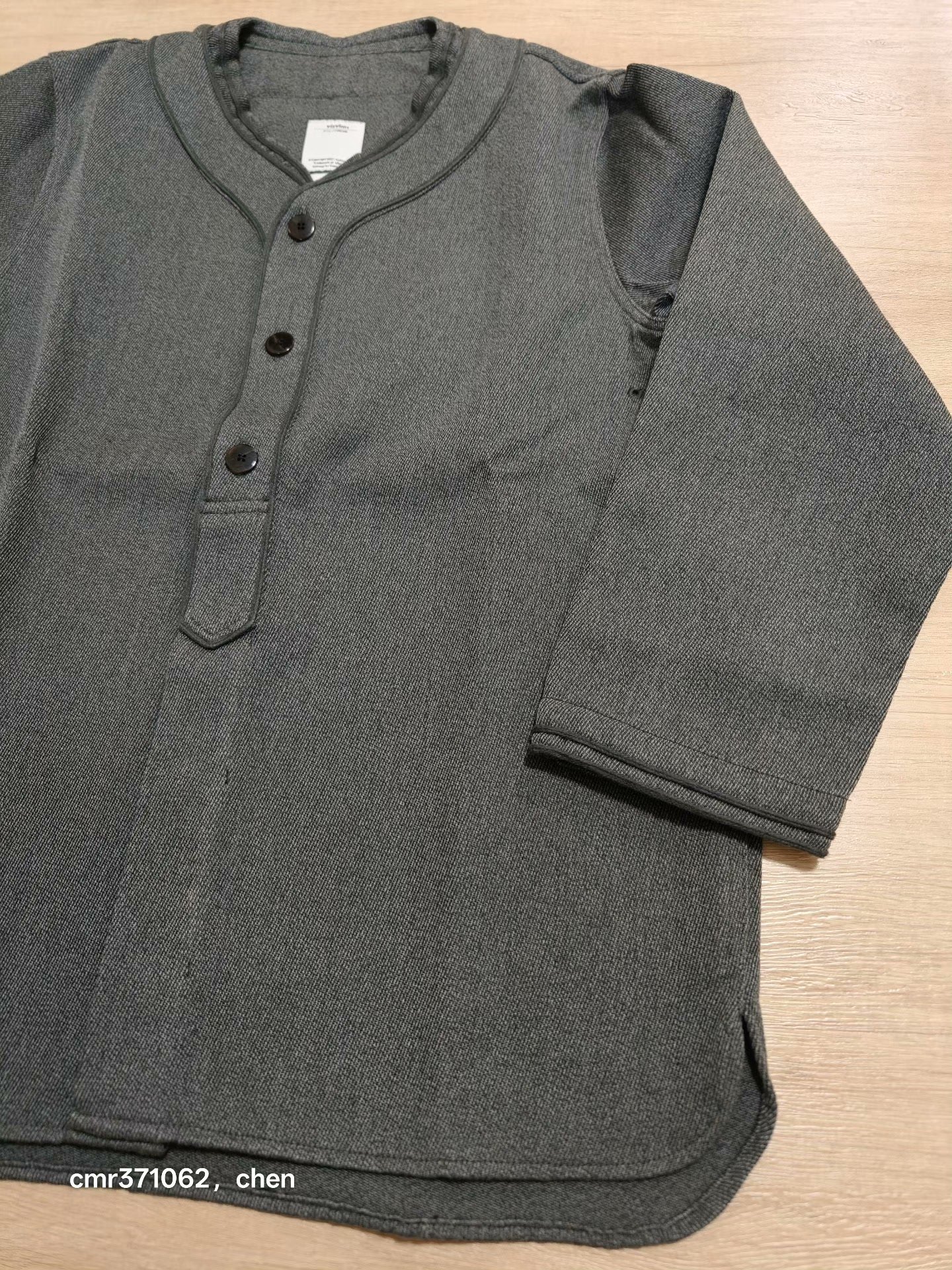 visvim 17AW Dugout Long Sleeve Shirt — detail