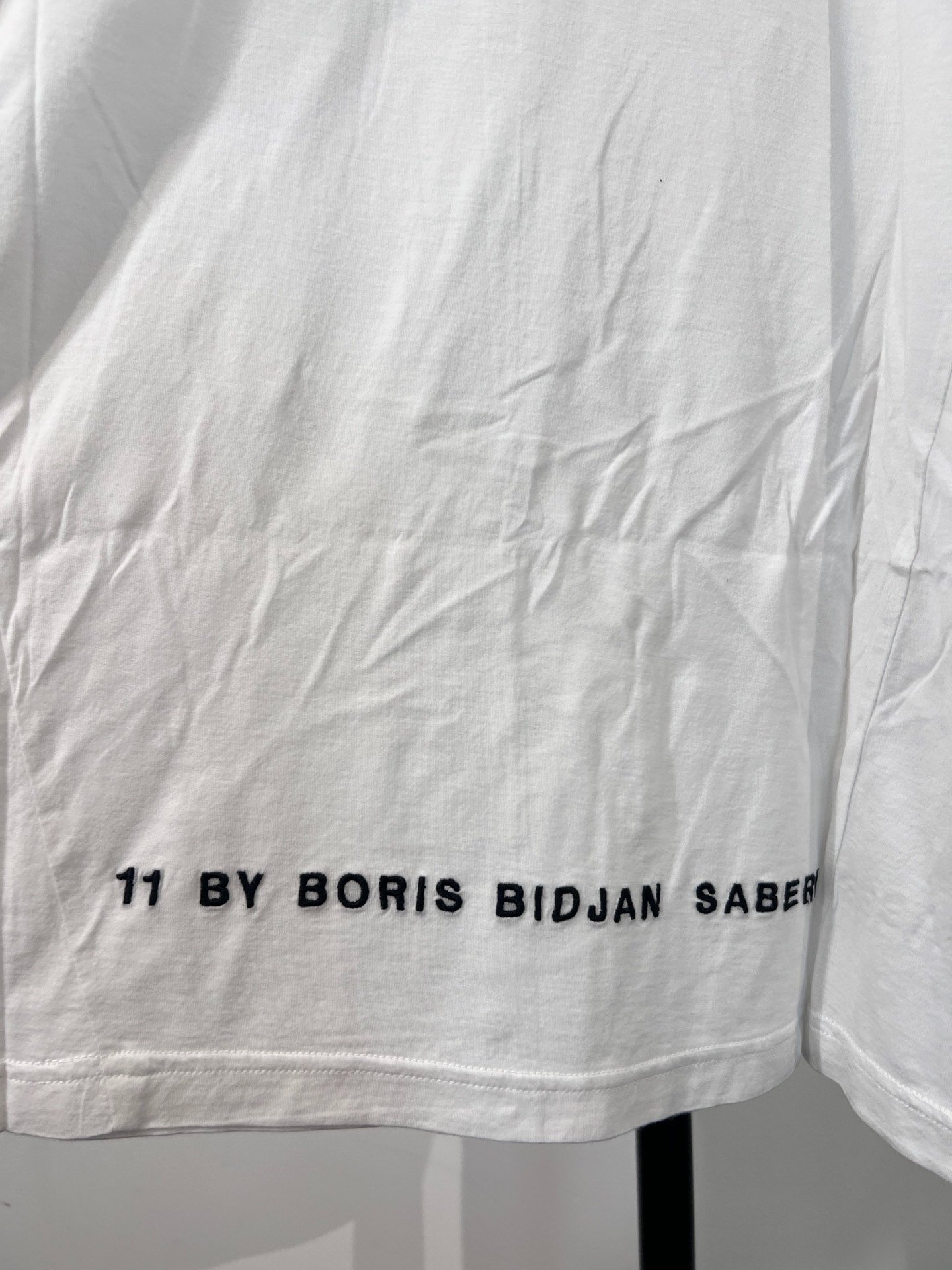 Boris Bidjan Saberi 11 Short-Sleeve T-Shirt — label