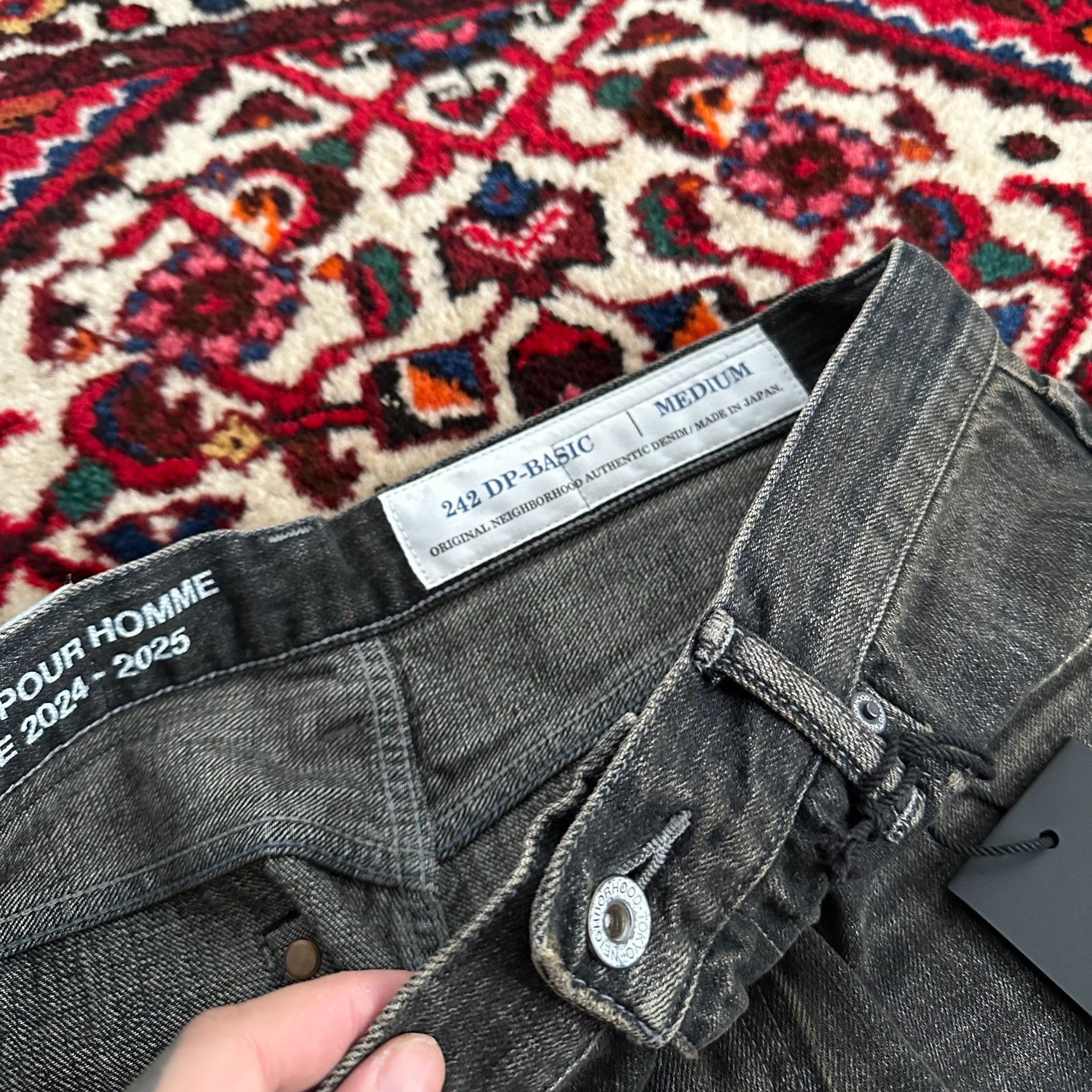 Neighborhood x Yohji Yamamoto Denim Jeans — label