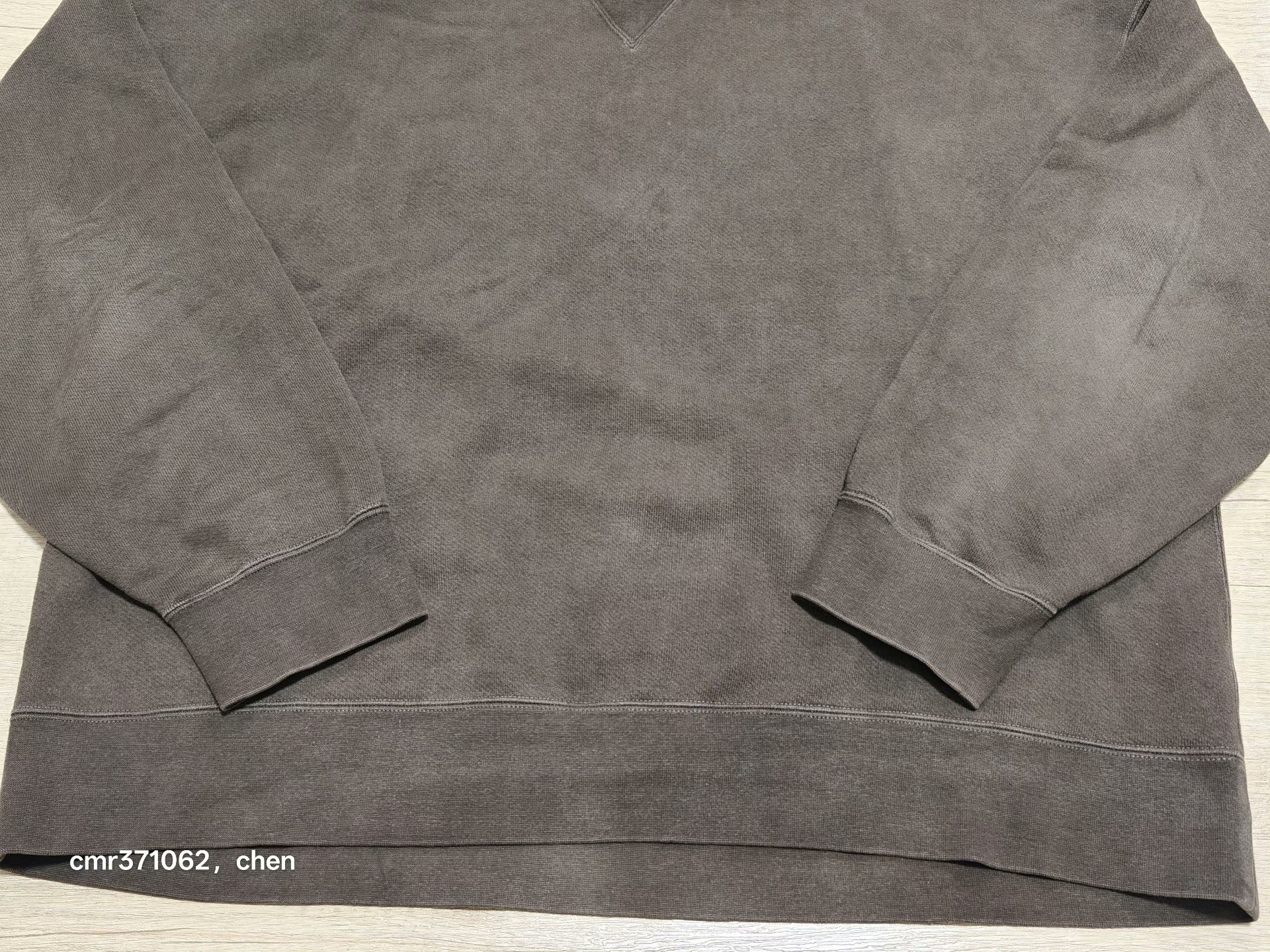 VISVIM 23SS JUMBO SB SWEAT L/S — label
