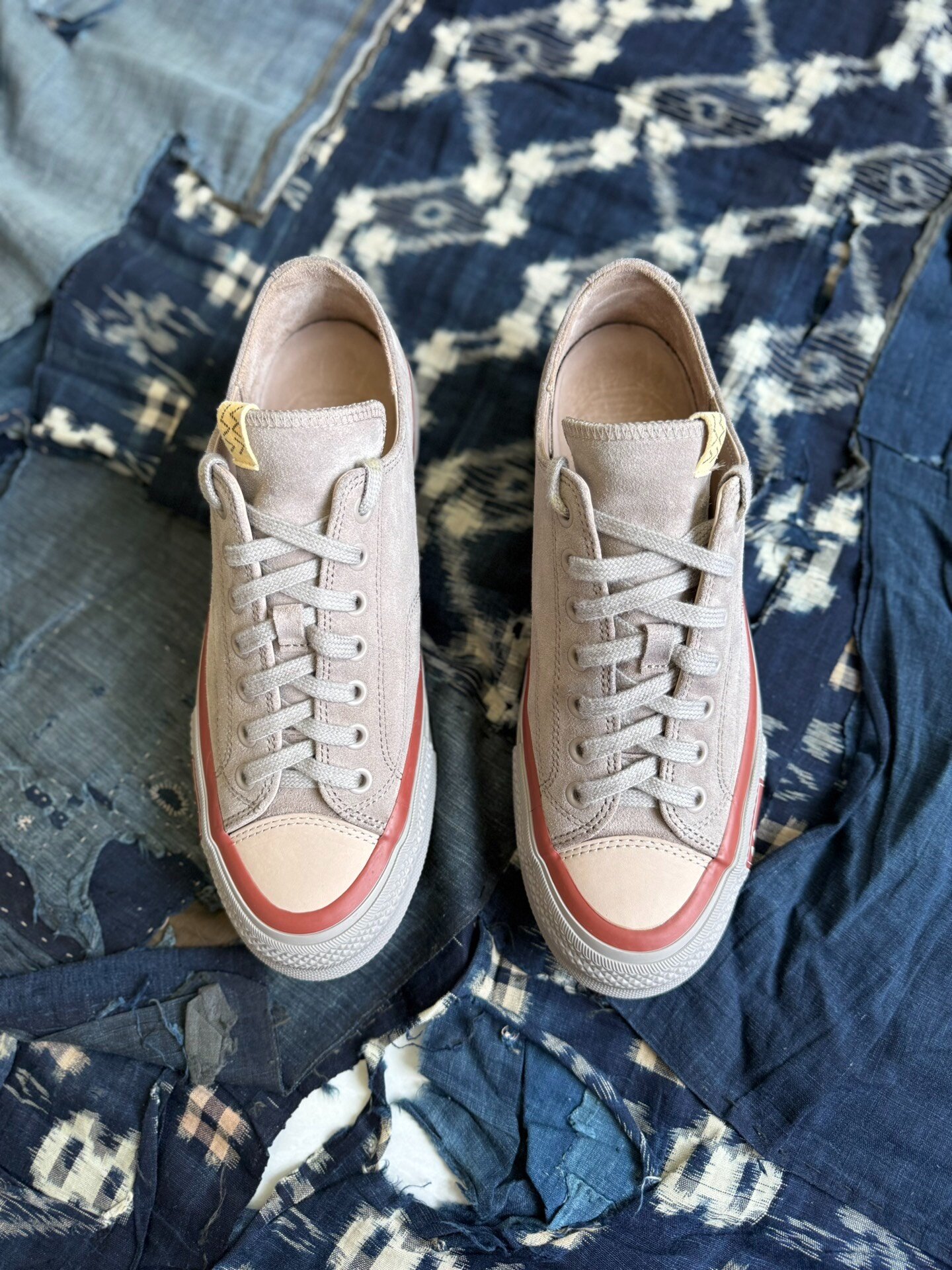 VISVIM 25AW SKAGWAY LO SUEDE SNEAKERS — back