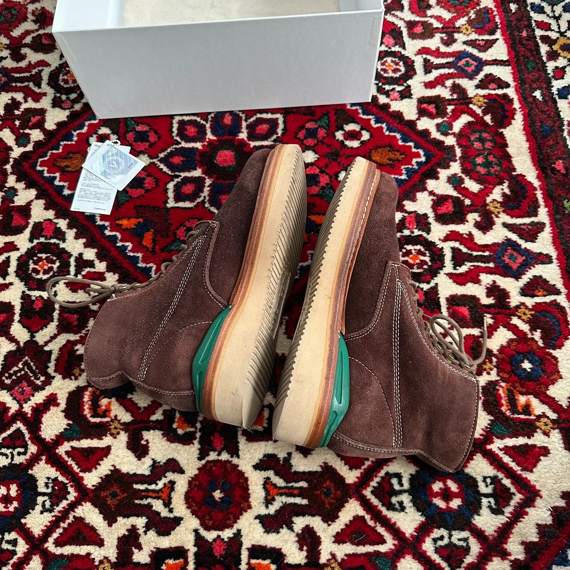 visvim 12AW Virgil Dark Brown Boots 8 — back