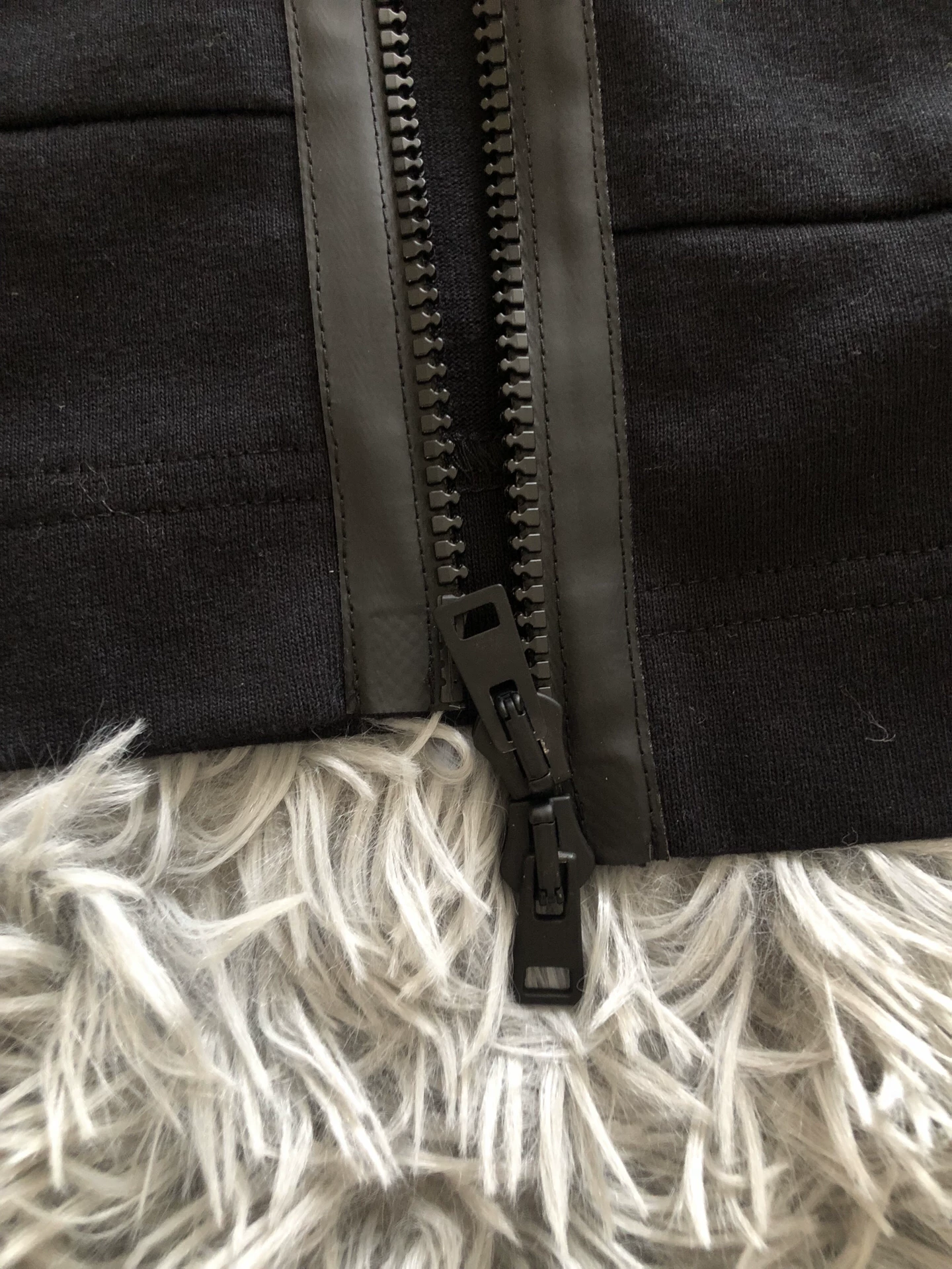 Bottega Veneta Zip-Up Hoodie — label