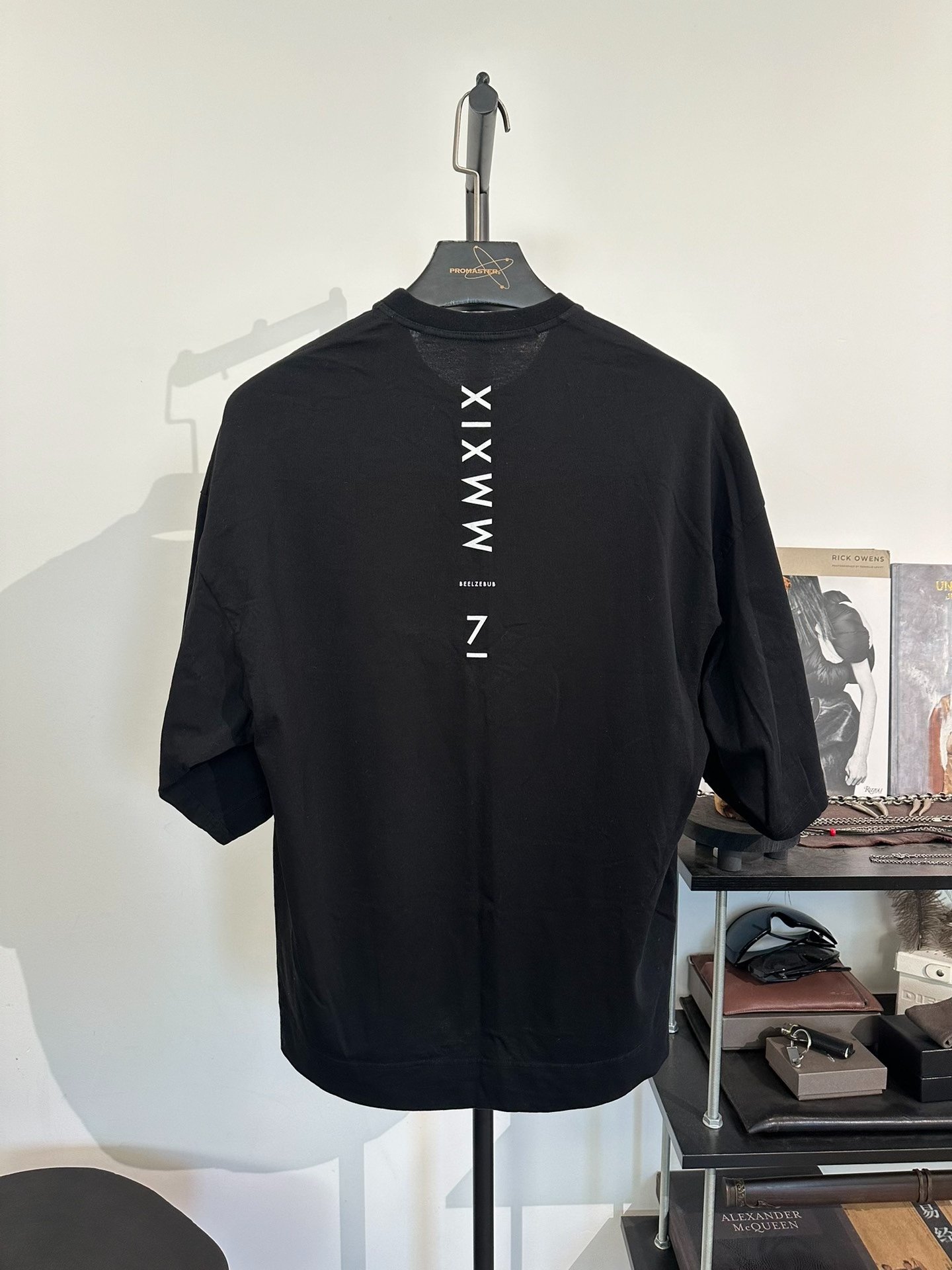 Julius_7 Oversized Print Short-Sleeve T-Shirt