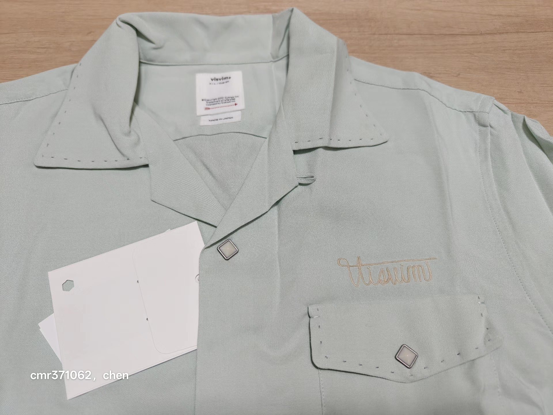 VISVIM 25SS WILDCATTER L/S SHIRT — back