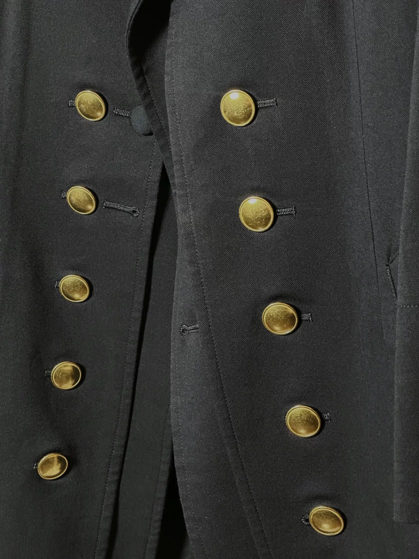 Yohji Yamamoto 12AW Double Collar Coat — back