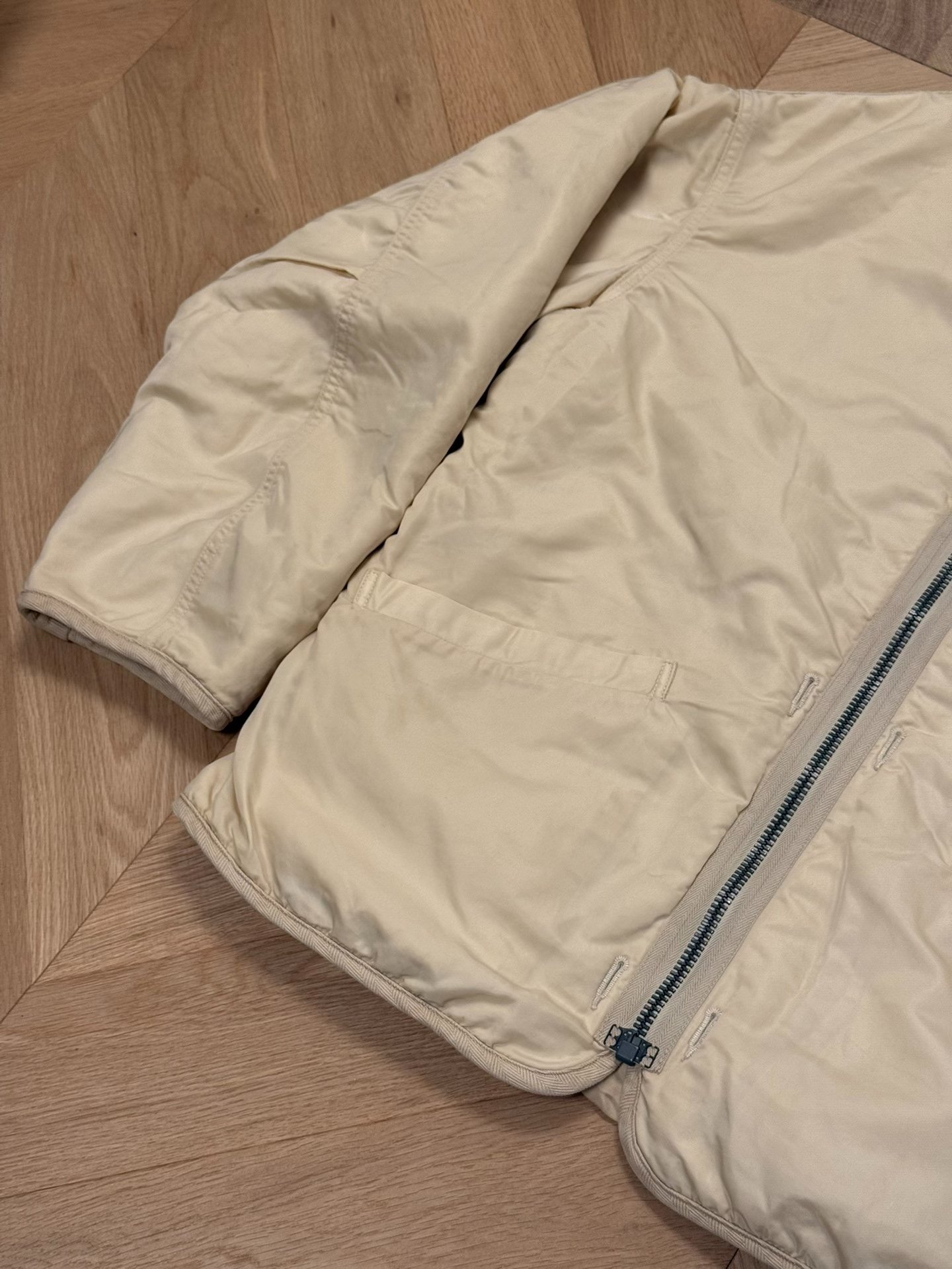 visvim 21SS Iris Ivory Jacket Size 2 — detail