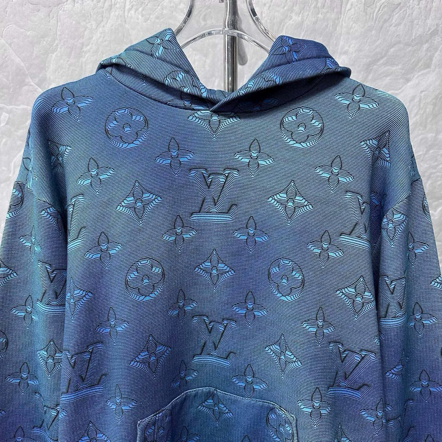 Louis Vuitton Heat-Sensitive Logo Hoodie — front
