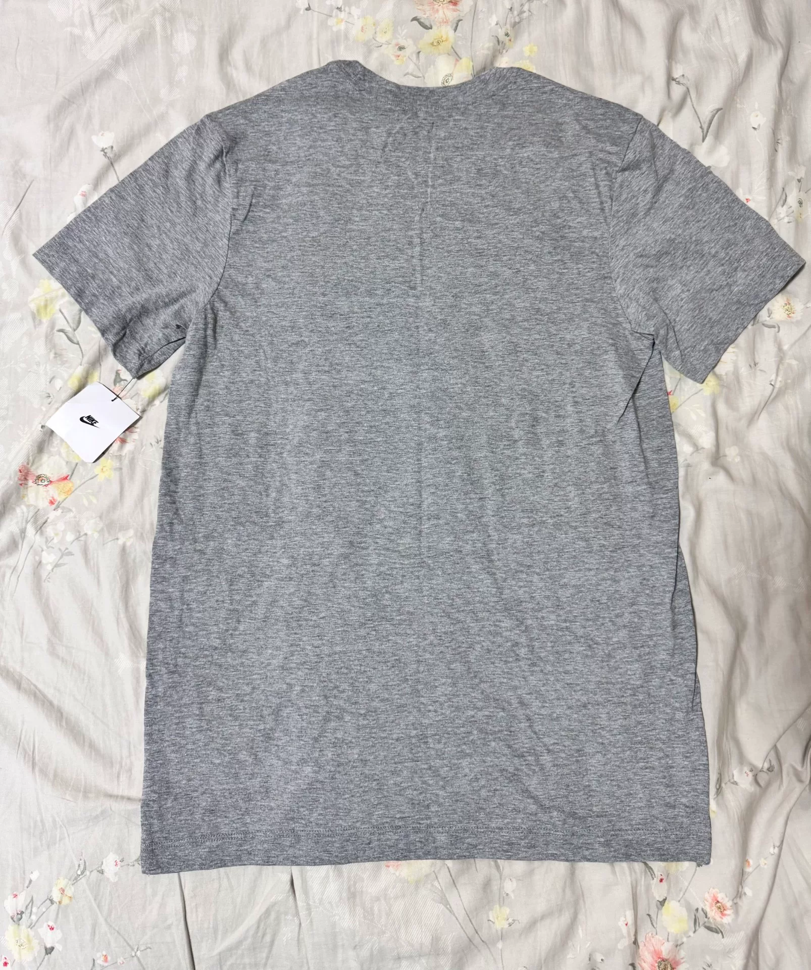 Nike Gray Leopard Print Short-Sleeve T-shirt — front