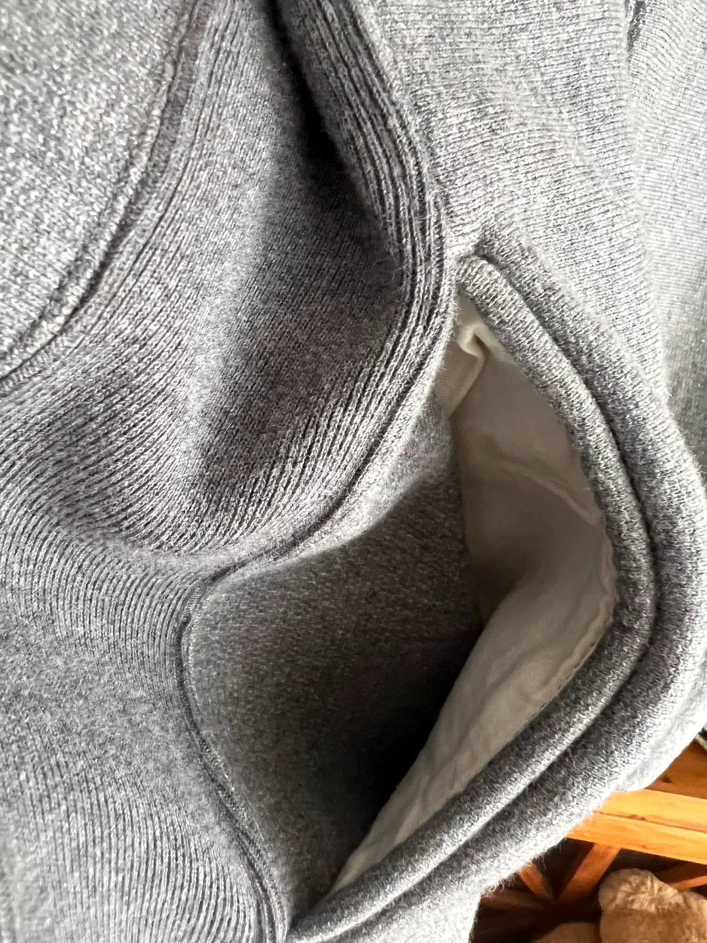 West Ride Retro Thick Button Hoodie Trench — label