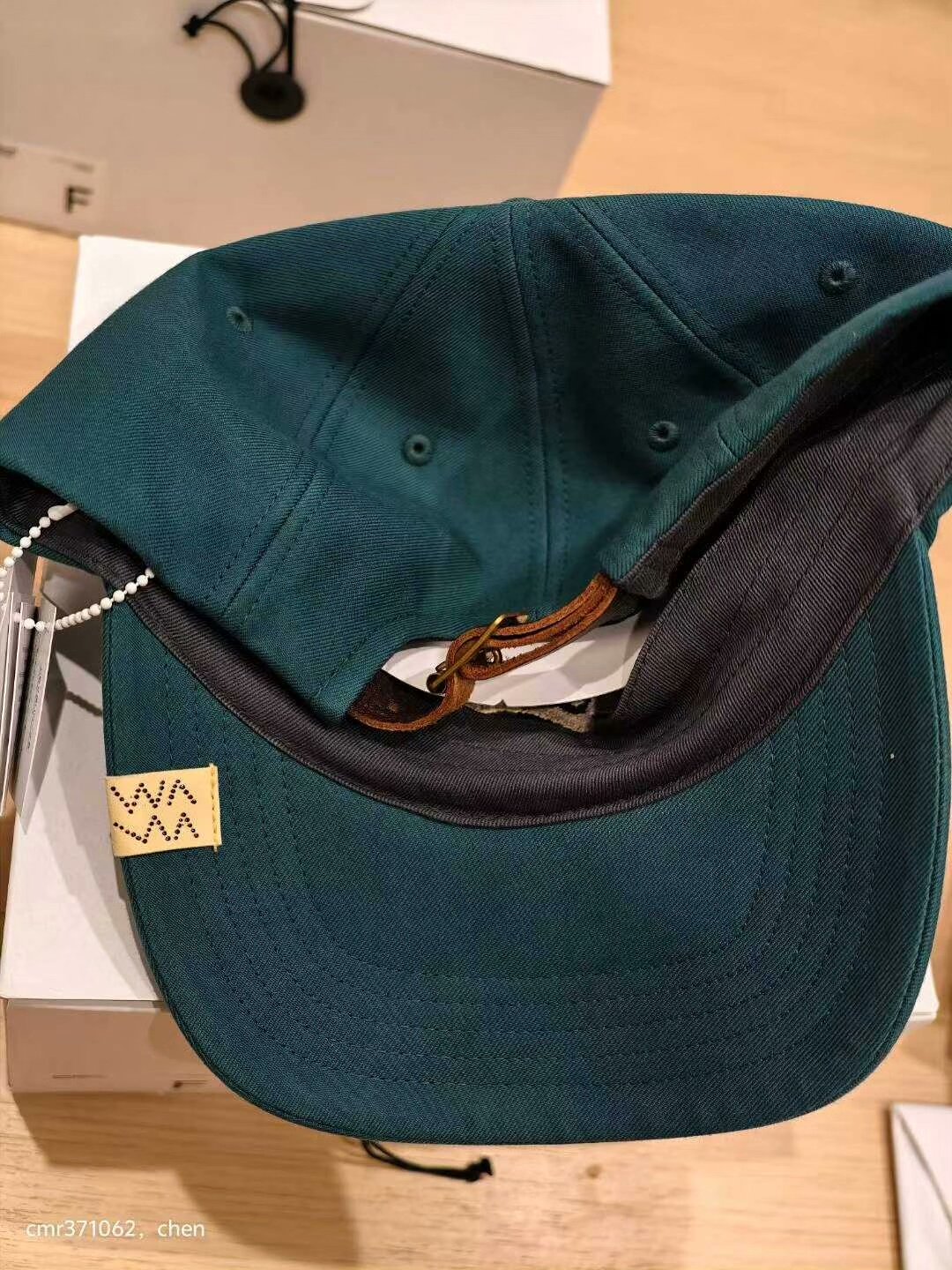 visvim 25AW Spot Excelsior II Cap — label