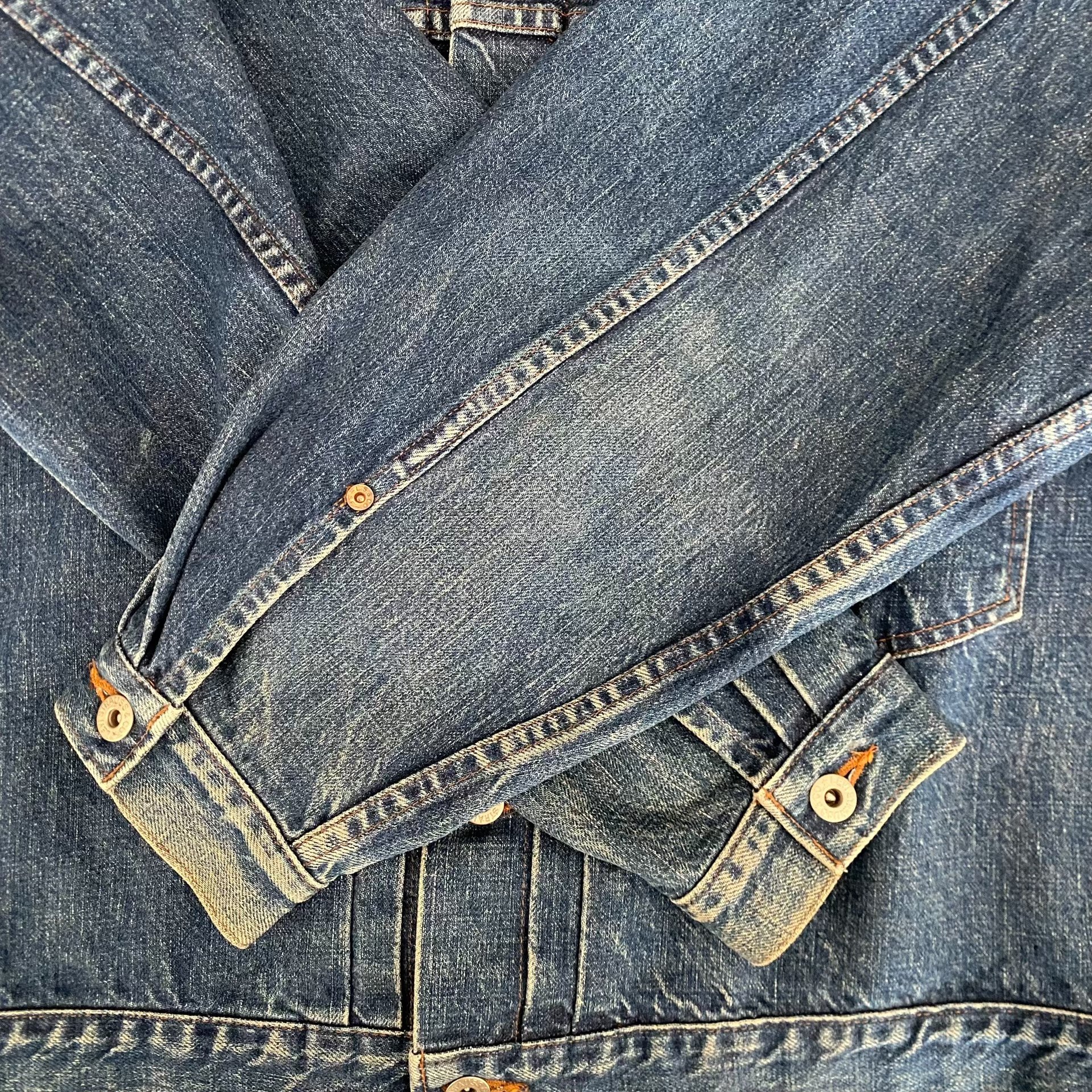 Levi's LVC 70702xx J02 Denim Jacket — label