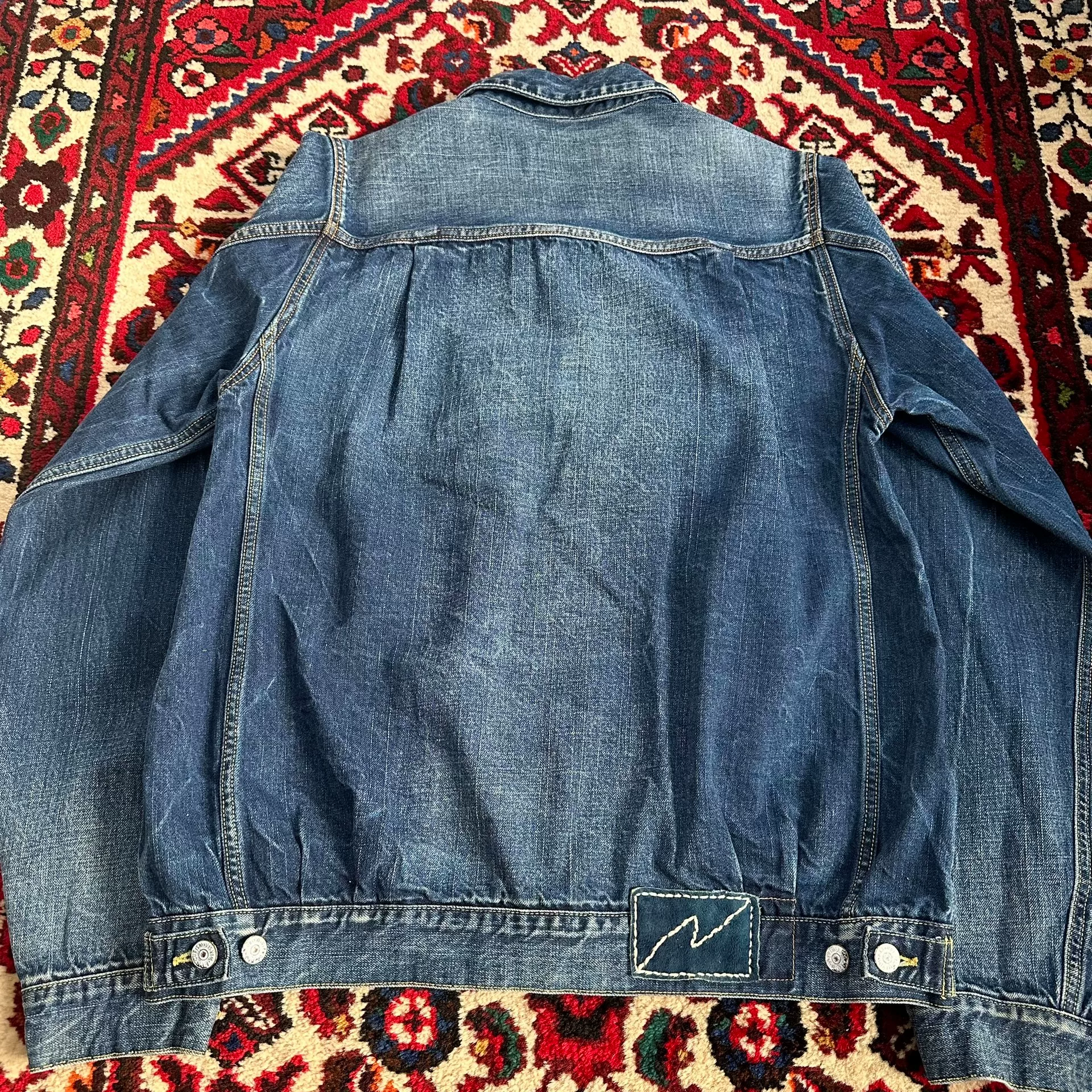 VISVIM 18SS ICT 101 DRY JUMBO Denim Jacket — front