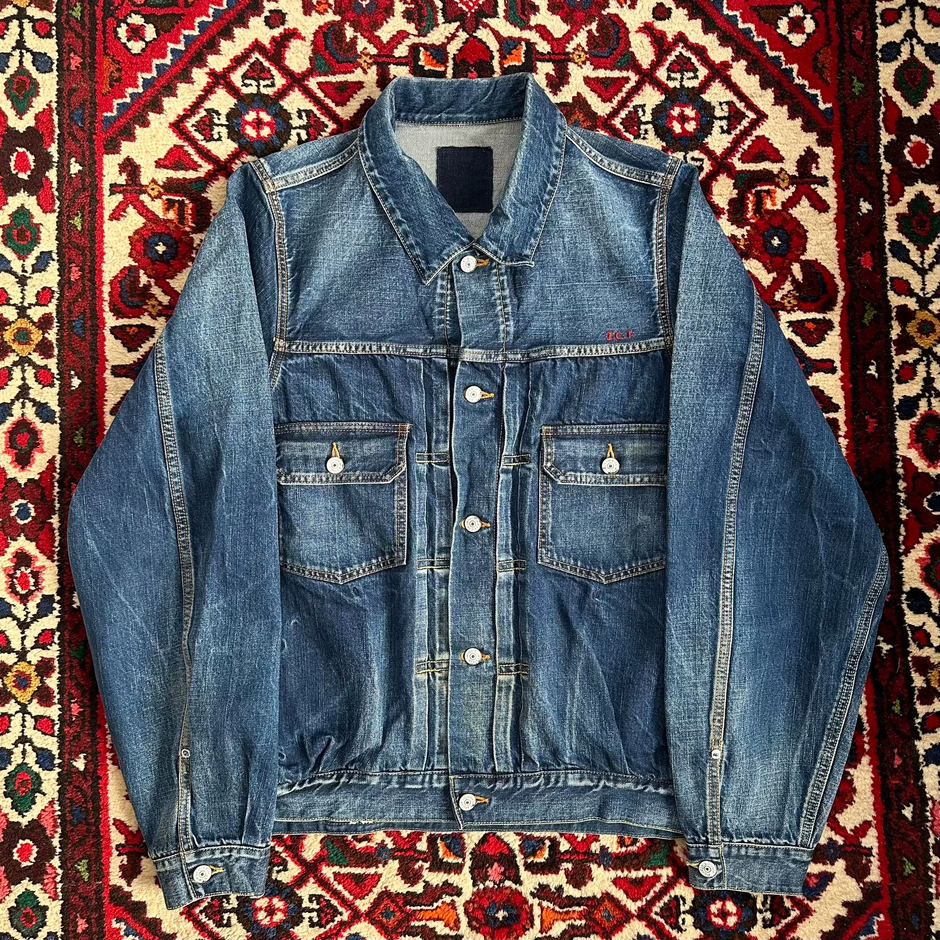 VISVIM 18SS ICT 101 DRY JUMBO Denim Jacket