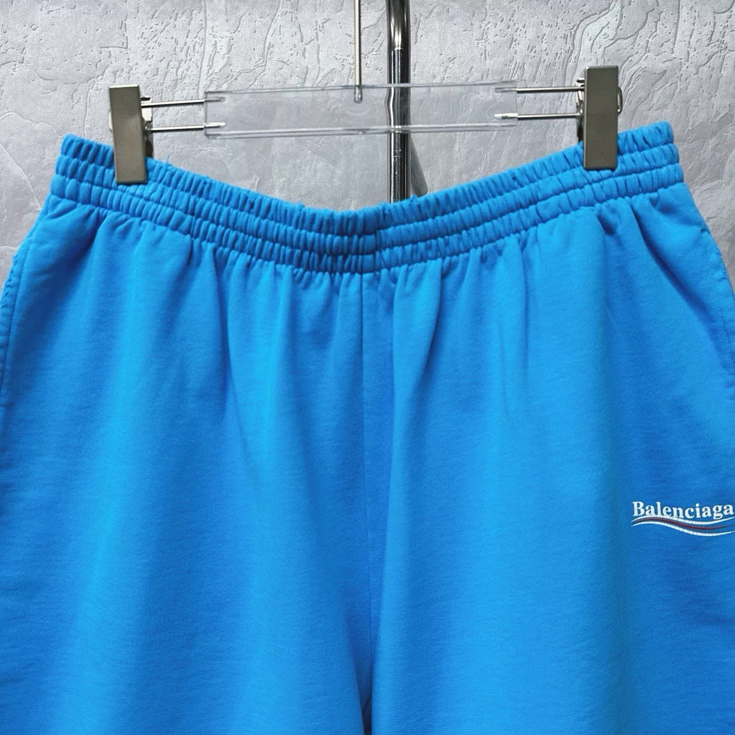 Balenciaga Coke Crack Print Vintage Shorts — front