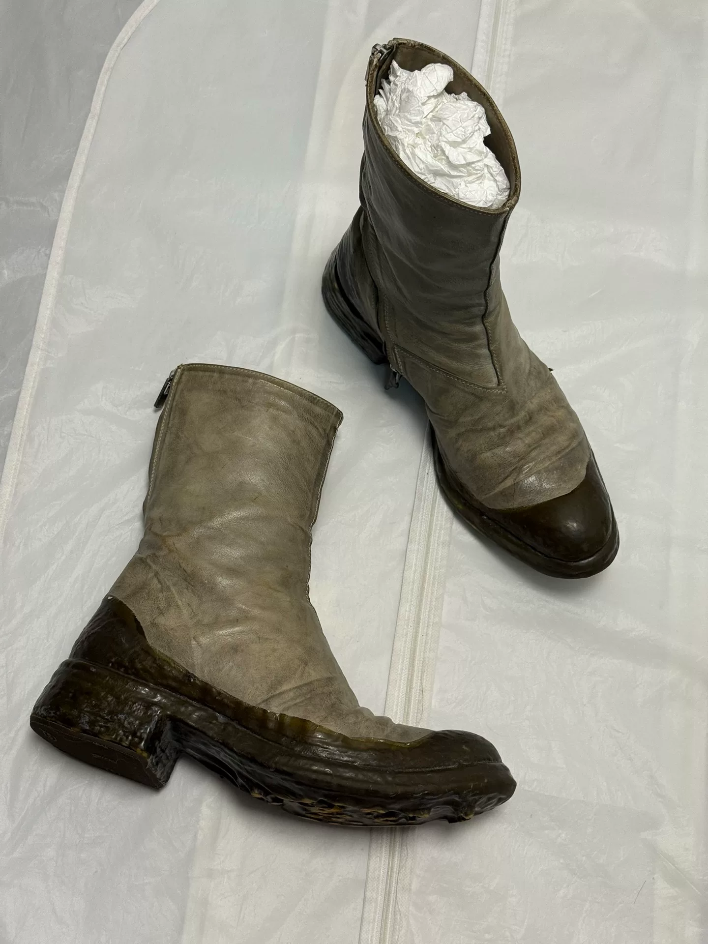 Carol Christian Poell Ankle Boots — front