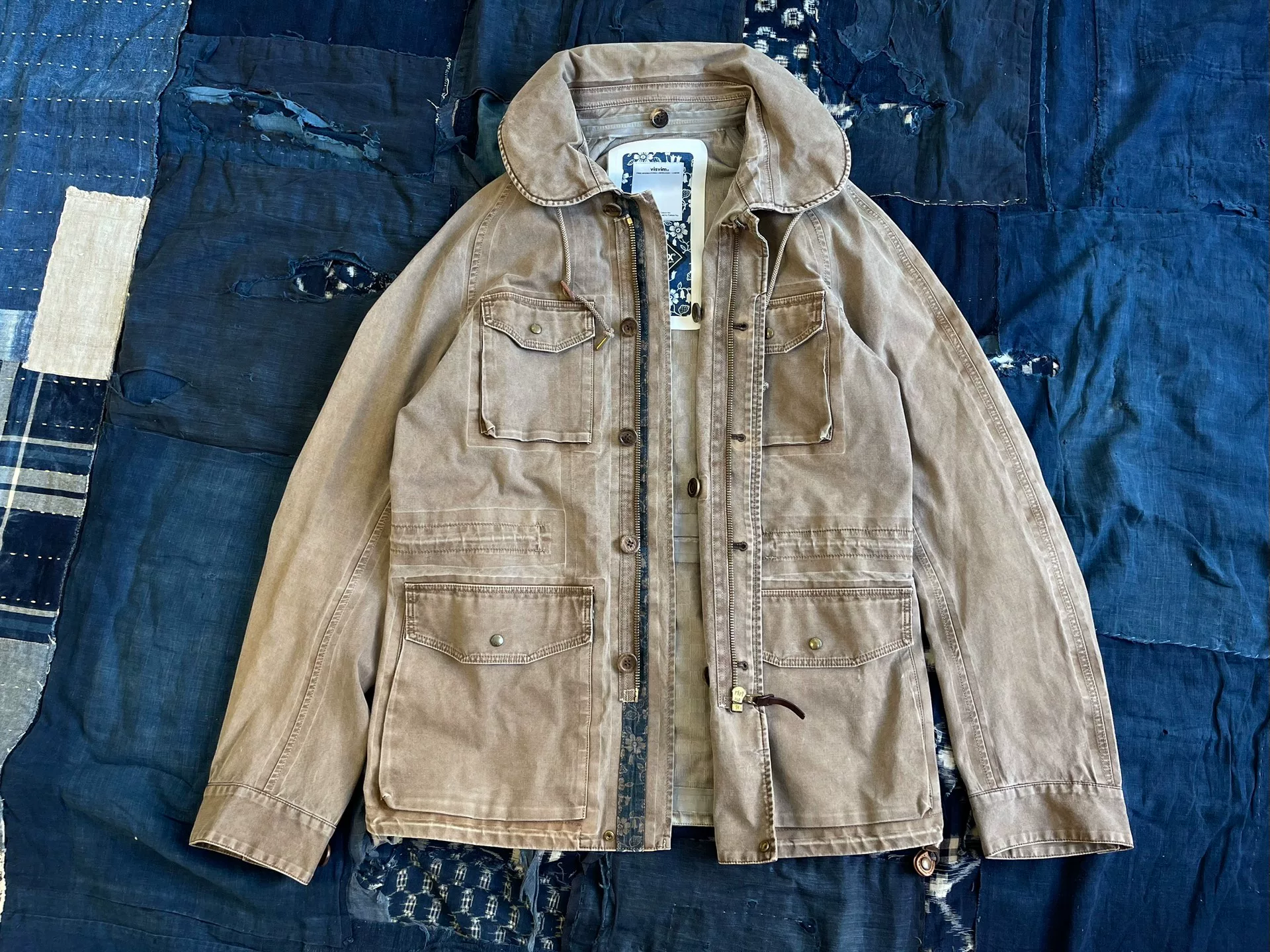 visvim 13aw PFD JKT 3L Natural Dye — front