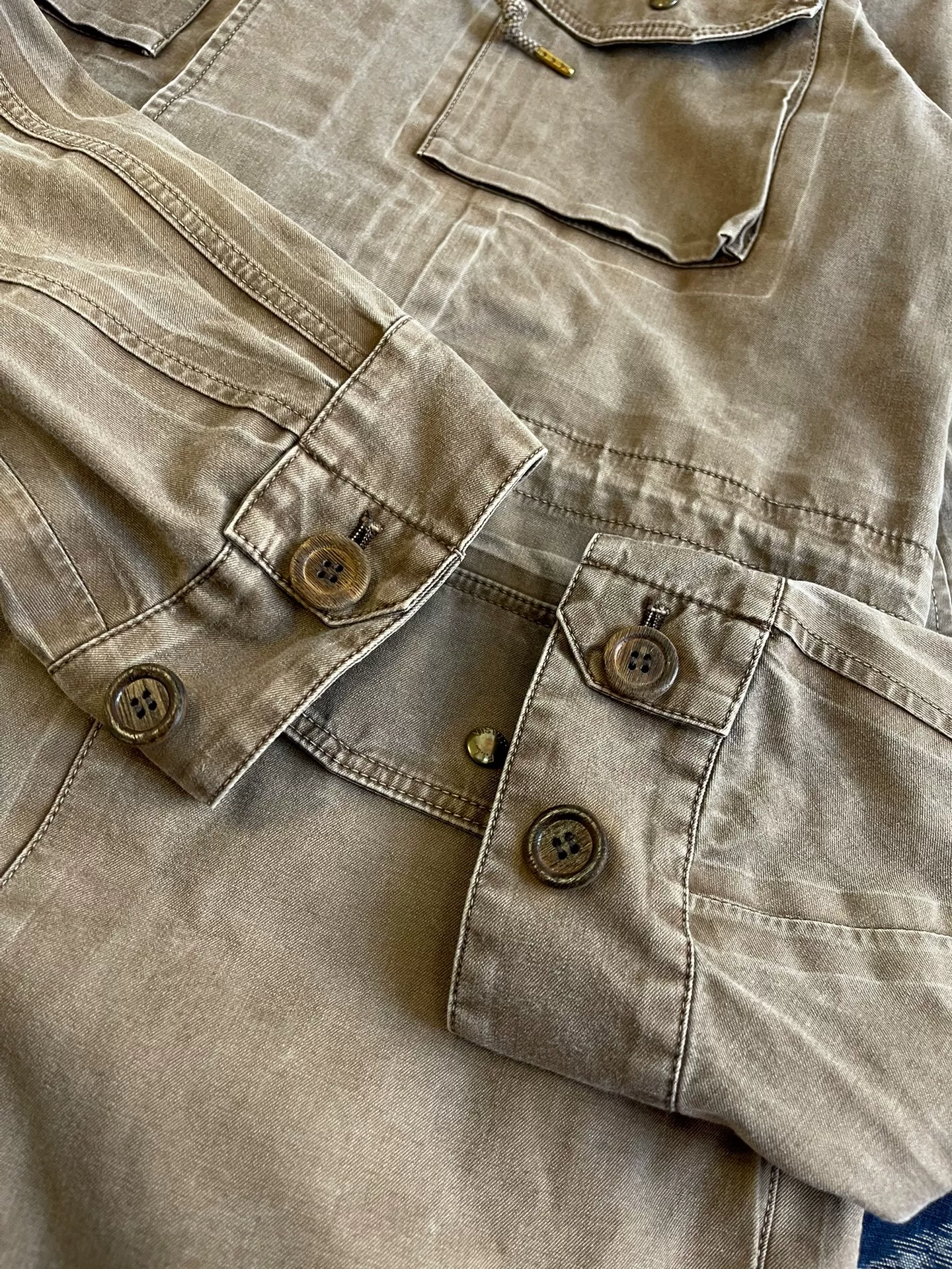 visvim 13aw PFD JKT 3L Natural Dye — label