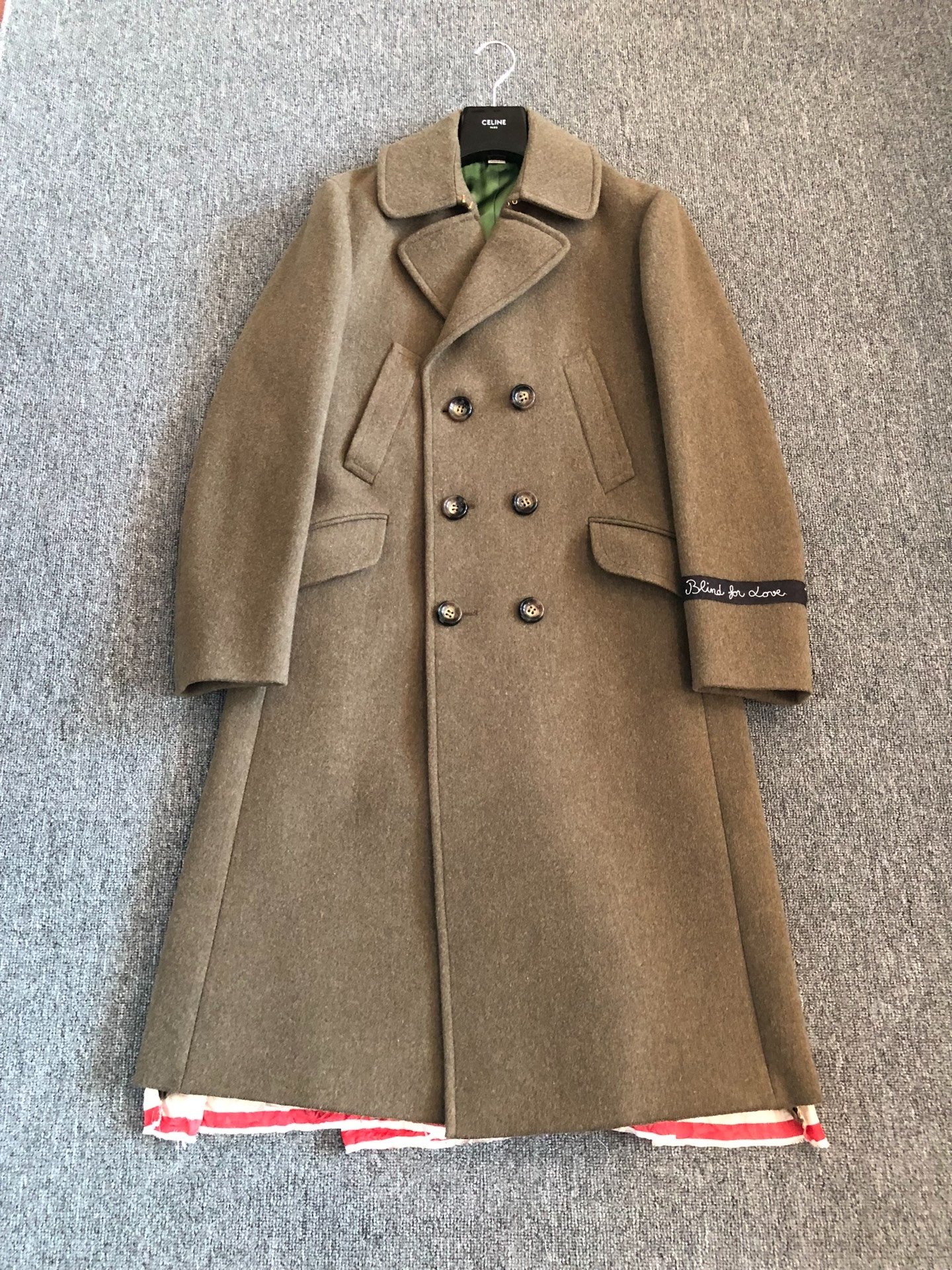 Gucci Double-Breasted Wool Coat