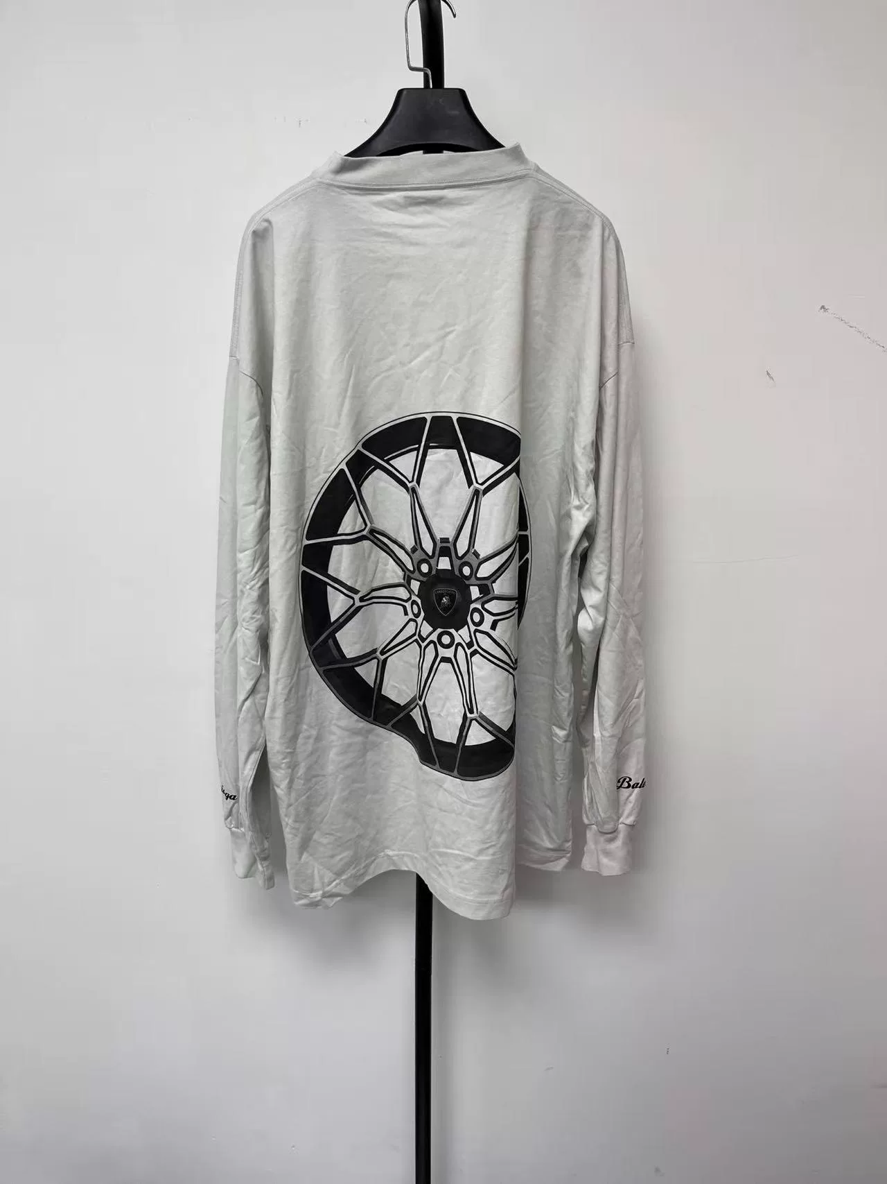 Balenciaga x Lamborghini Car Print T-Shirt — front