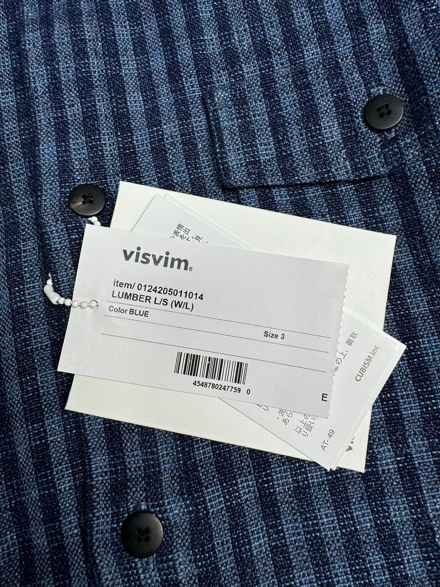 VISVIM 24AW LUMBER L/S Shirt — back