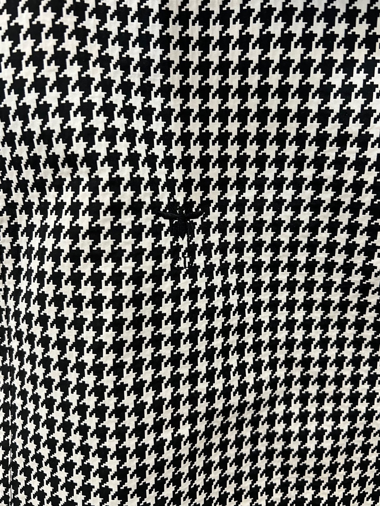 Dior Houndstooth Windbreaker — back