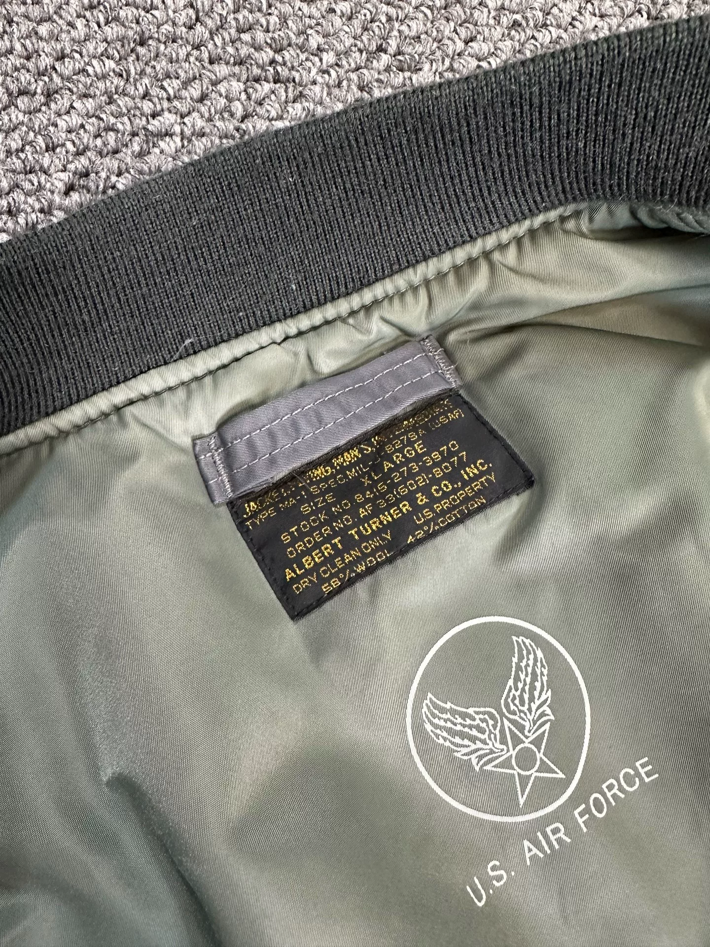 Toys McCoy Flight Jacket XL — detail