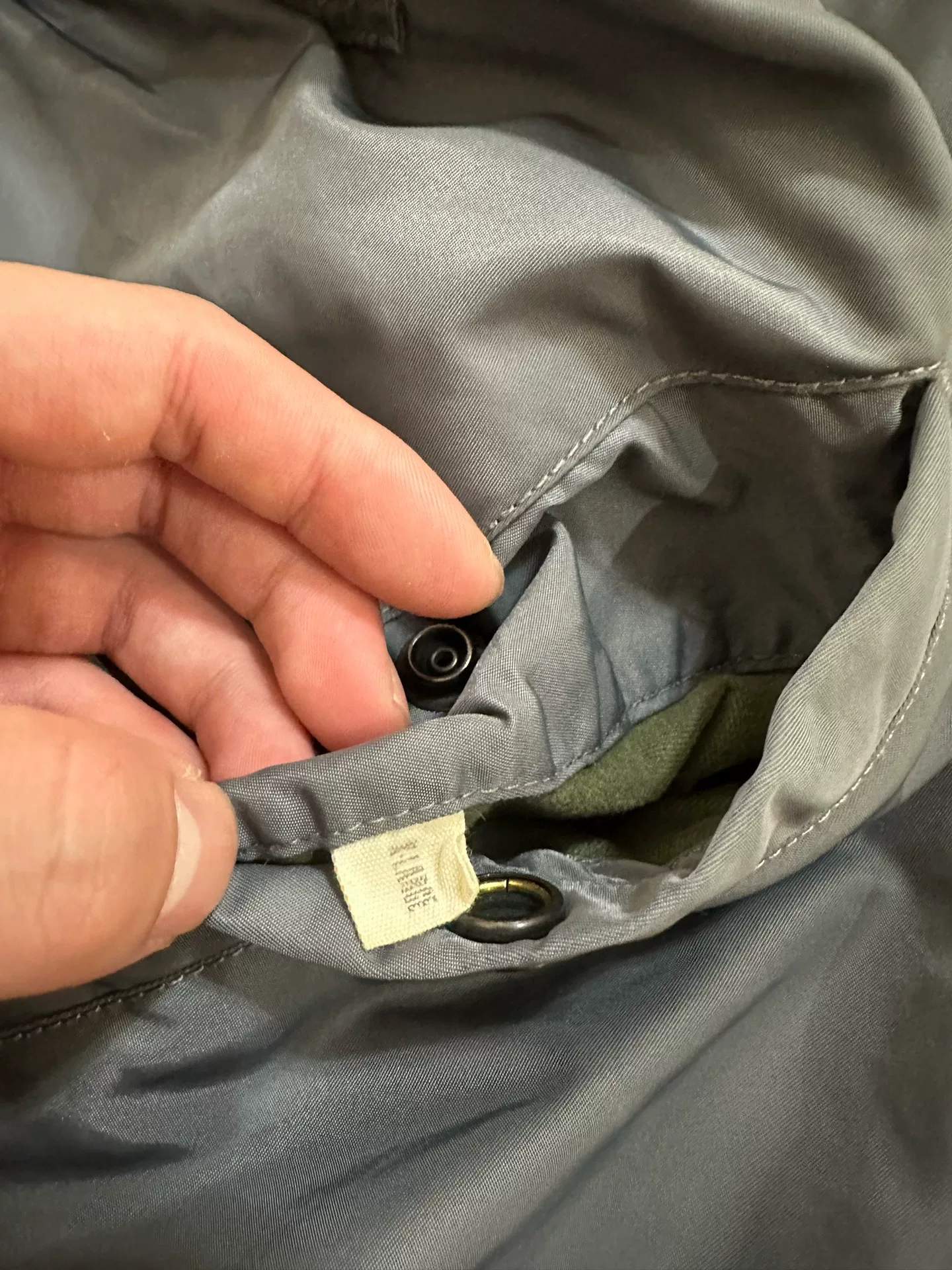 Toys McCoy Flight Jacket XL — label