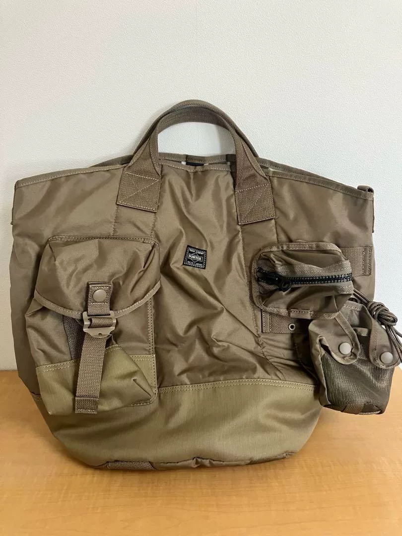 PORTER ALL 2WAY Khaki Utility Bag