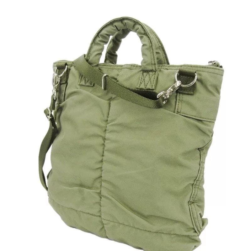 PORTER GIRL Olive Green Classic Shoulder Bag — detail