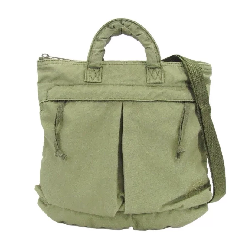 PORTER GIRL Olive Green Classic Shoulder Bag