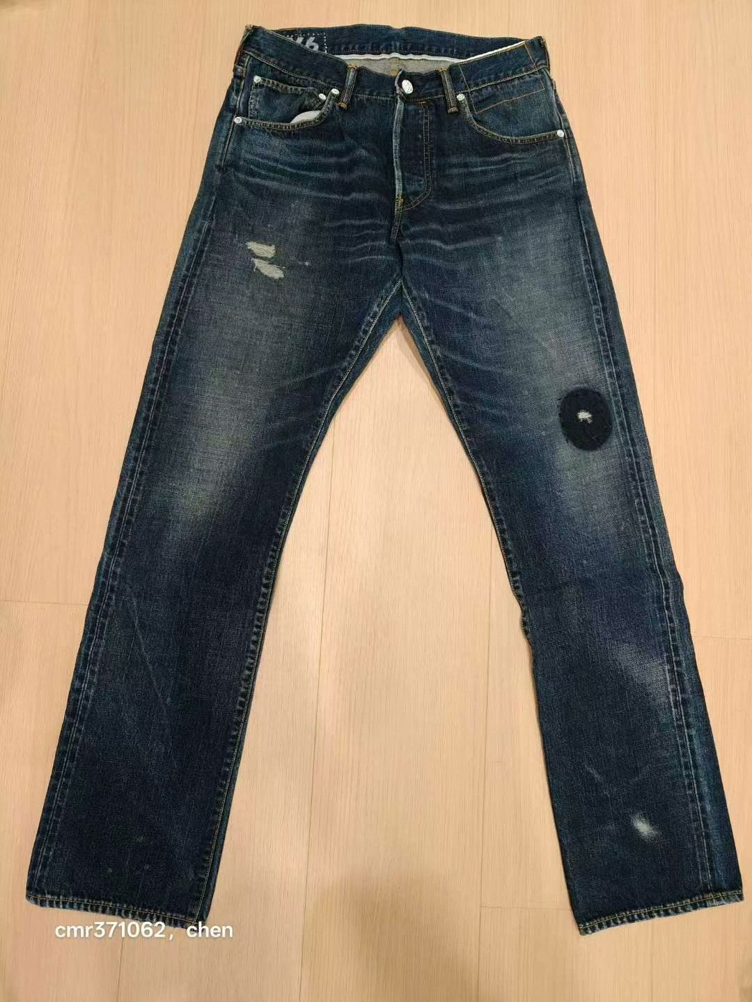 VISVIM 19AW SOCIAL SCULPTURE DRY DENIM-6