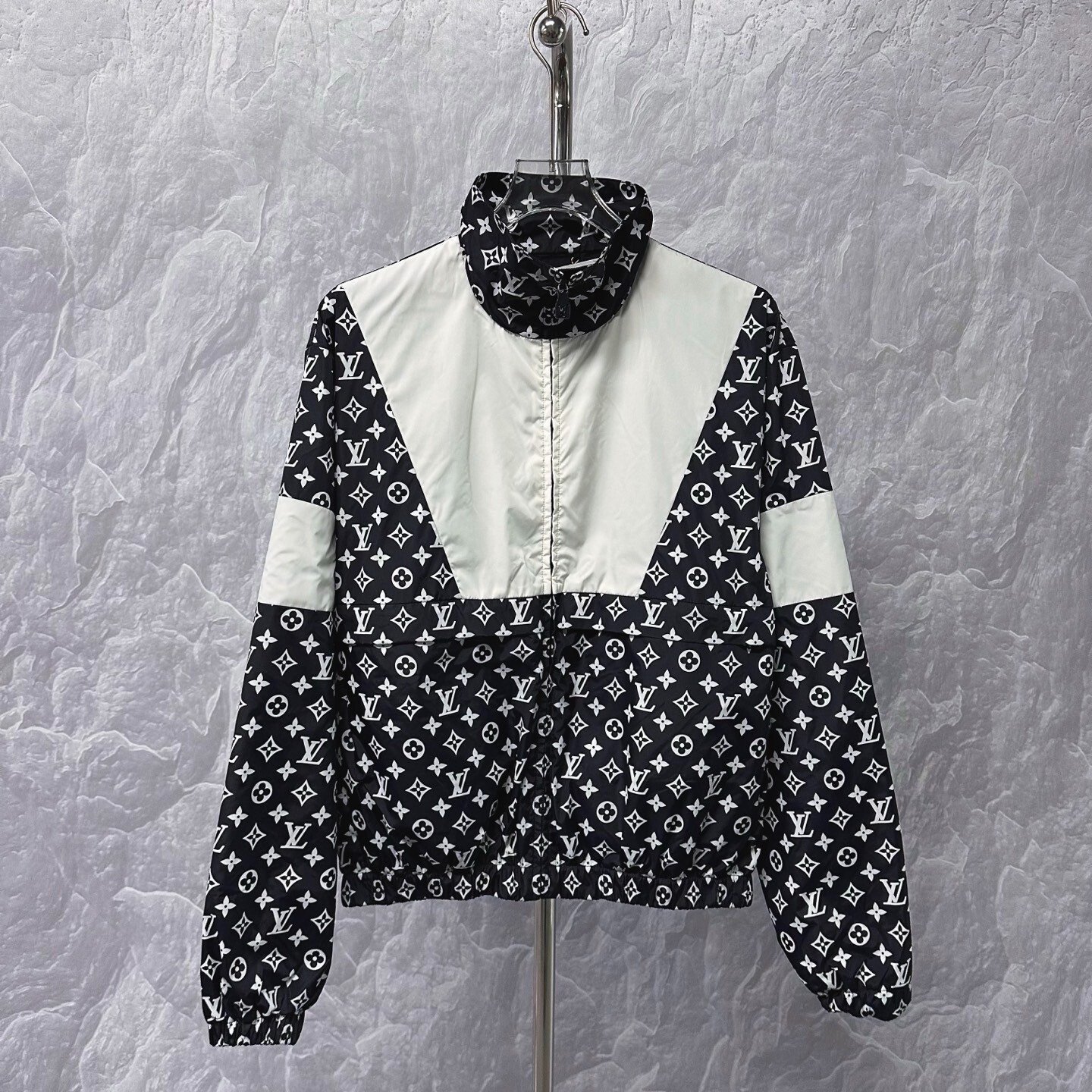 Louis Vuitton FW24 All-Over Print Color Block Jacket