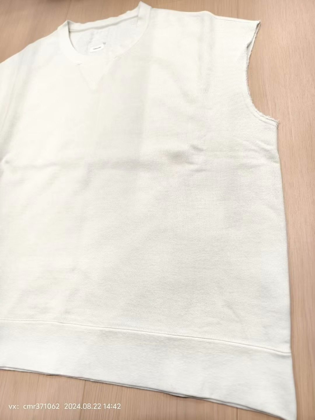 VISVIM 24SS MONDO SWEAT DMGD (U.D.) — detail