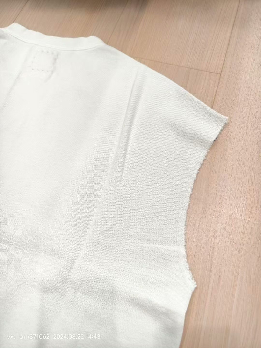 VISVIM 24SS MONDO SWEAT DMGD (U.D.) — back