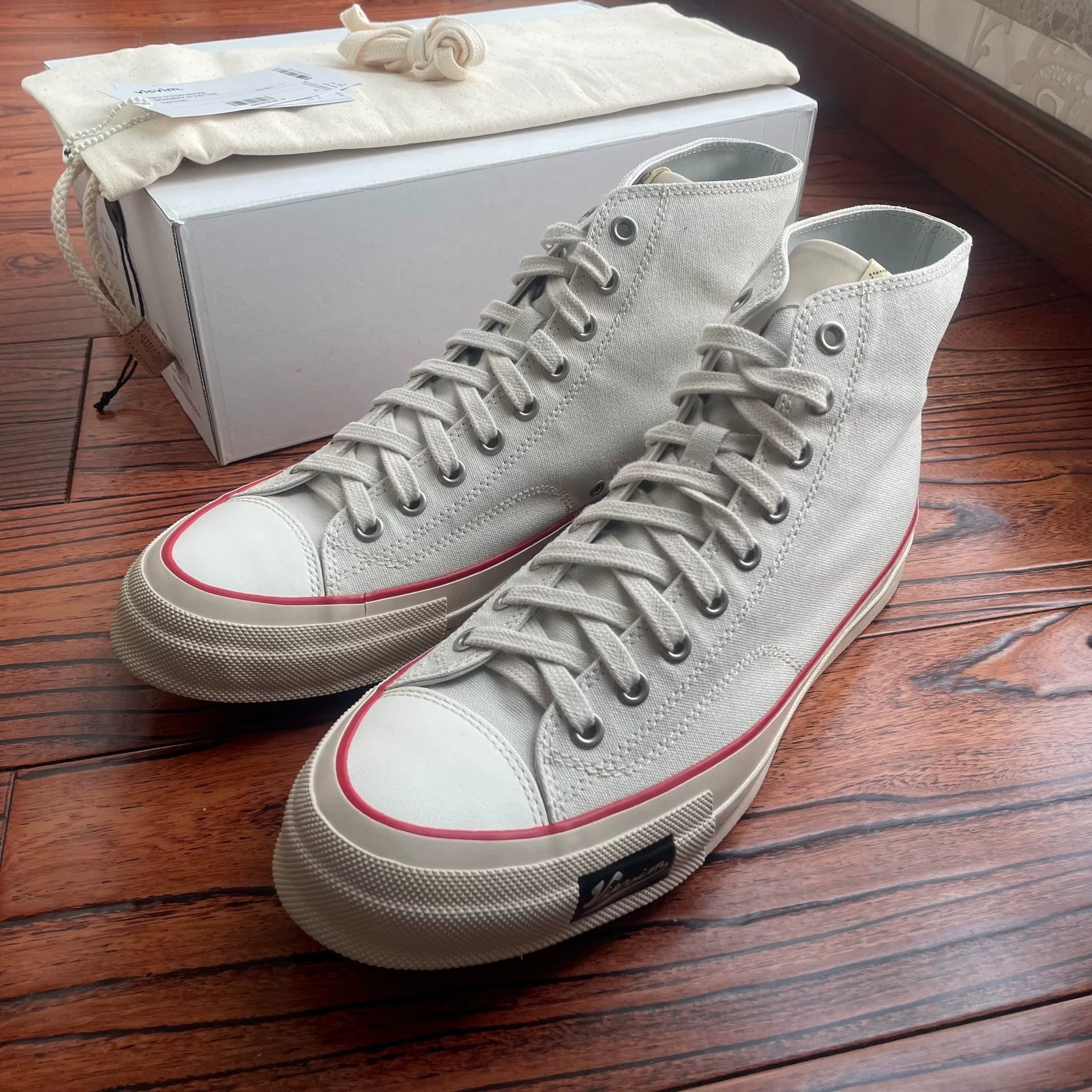 Visvim Skagway wmv HI PATTEN Women's Canvas Sneakers