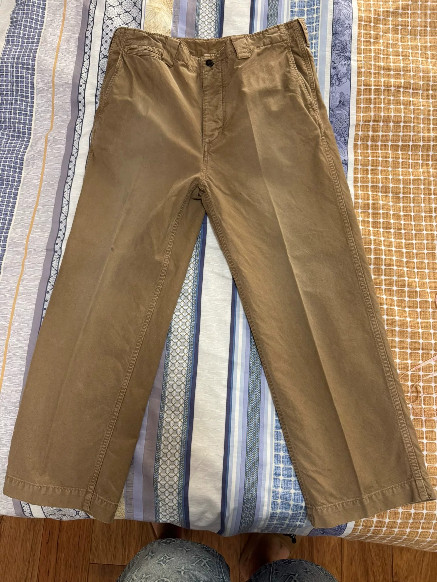 VISVIM 24SS LEAGUERS CHINO DMGD
