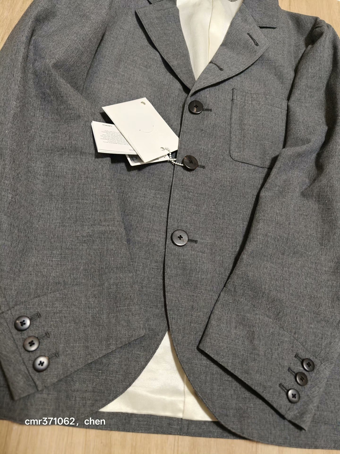 visvim 20AW Kiva Blazer — detail