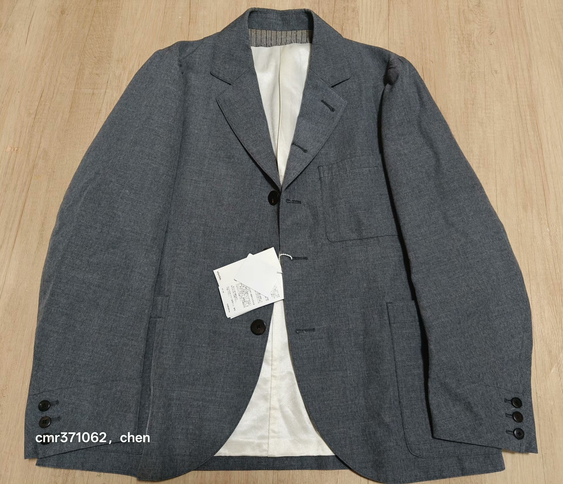 visvim 20AW Kiva Blazer — back