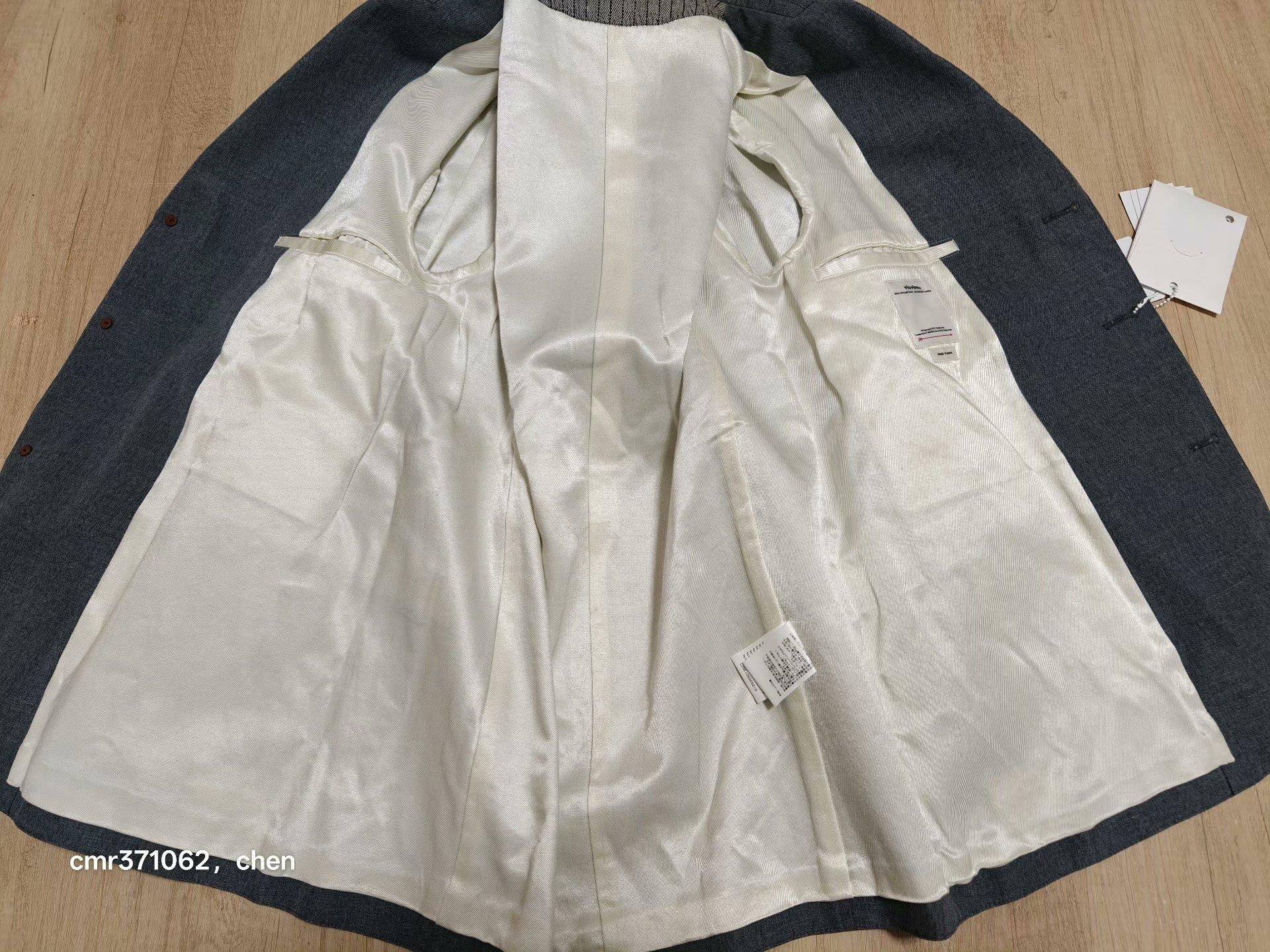 visvim 20AW Kiva Blazer — label