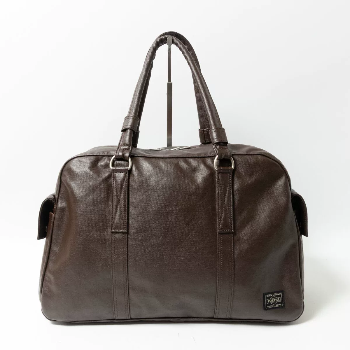 Porter Boston Brown Travel Handbag