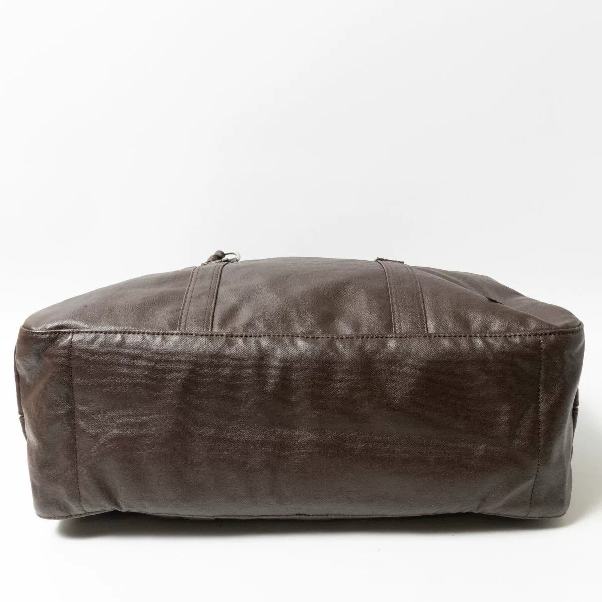 Porter Boston Brown Travel Handbag — label